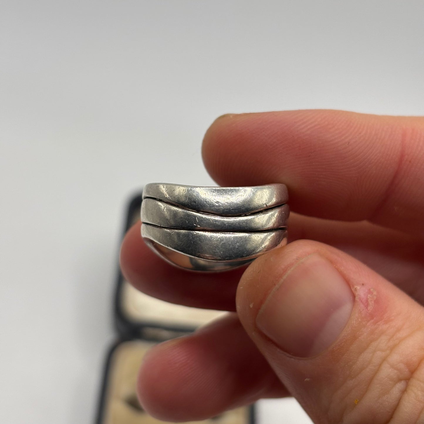 Silver Heavy Band Ring