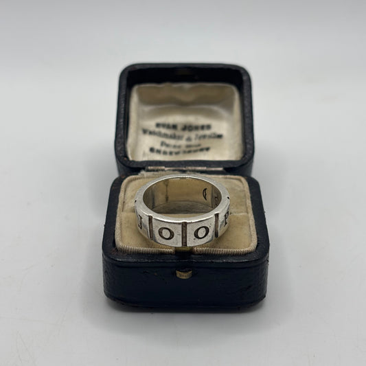 Silver Chunky Joop Ring