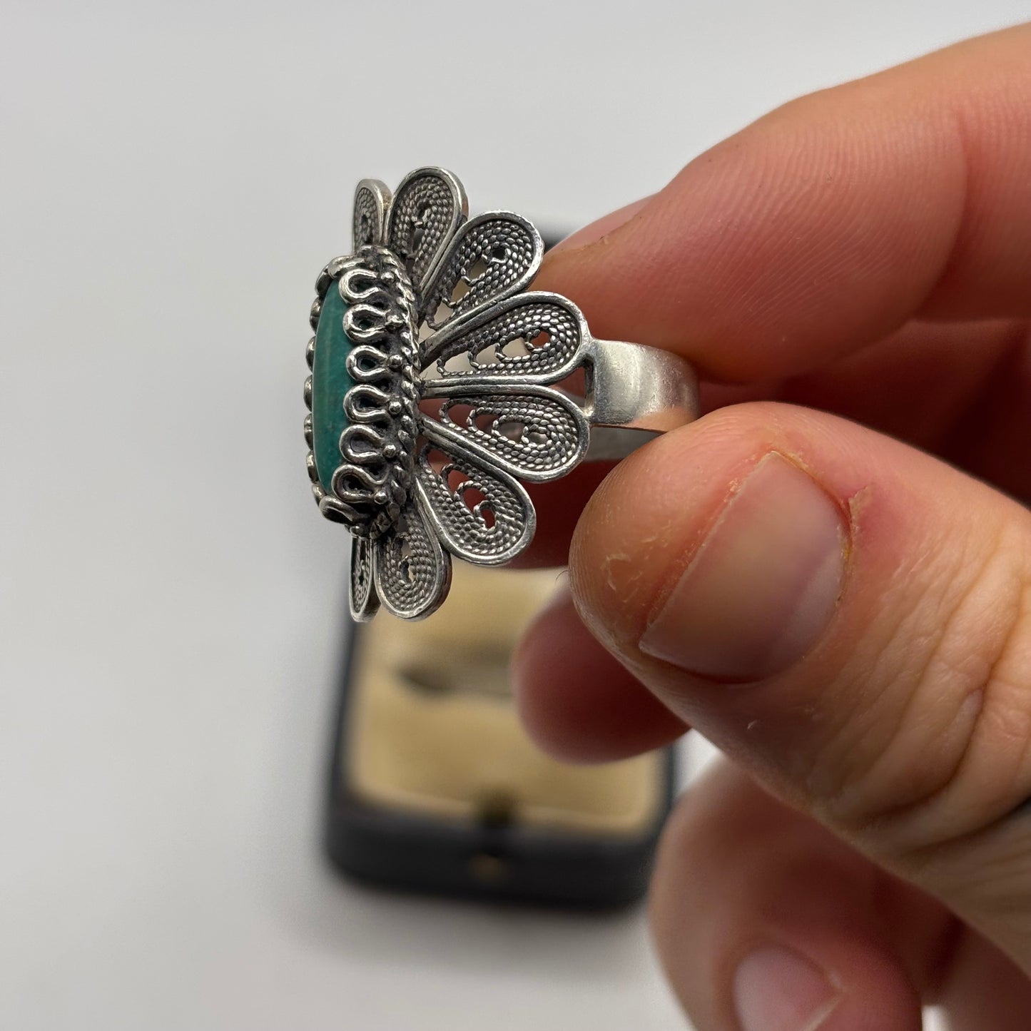 Silver Turquoise Ring