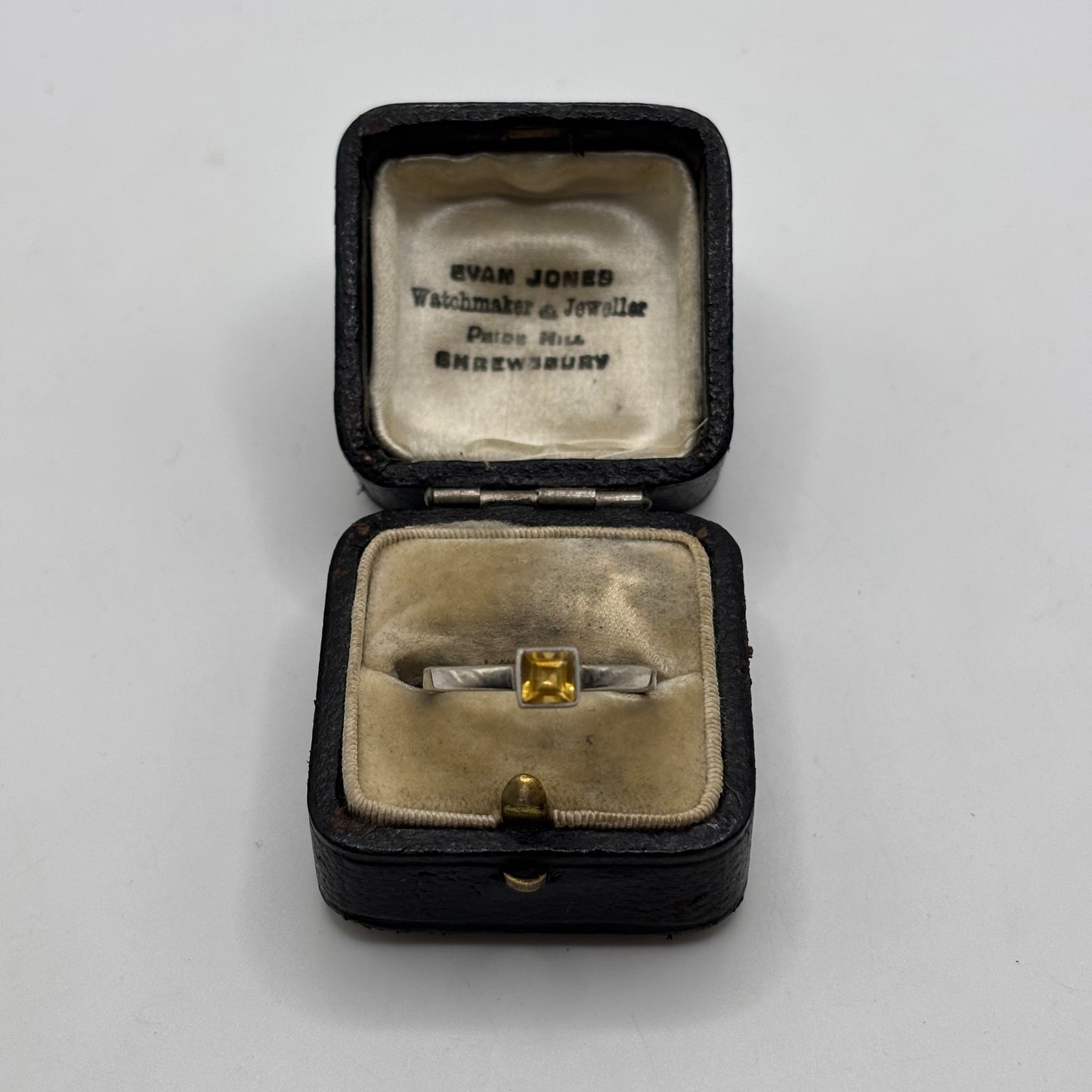 Silver Citrine Ring (P)