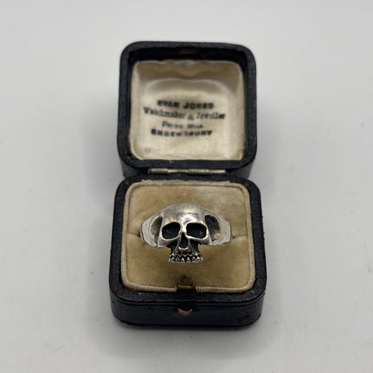 Silver Skull Ring