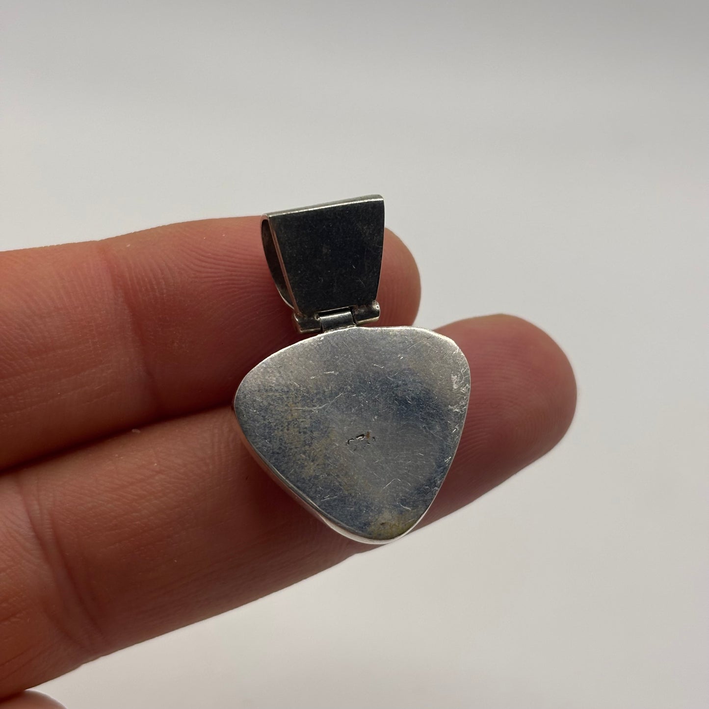 Silver Coral Pendant