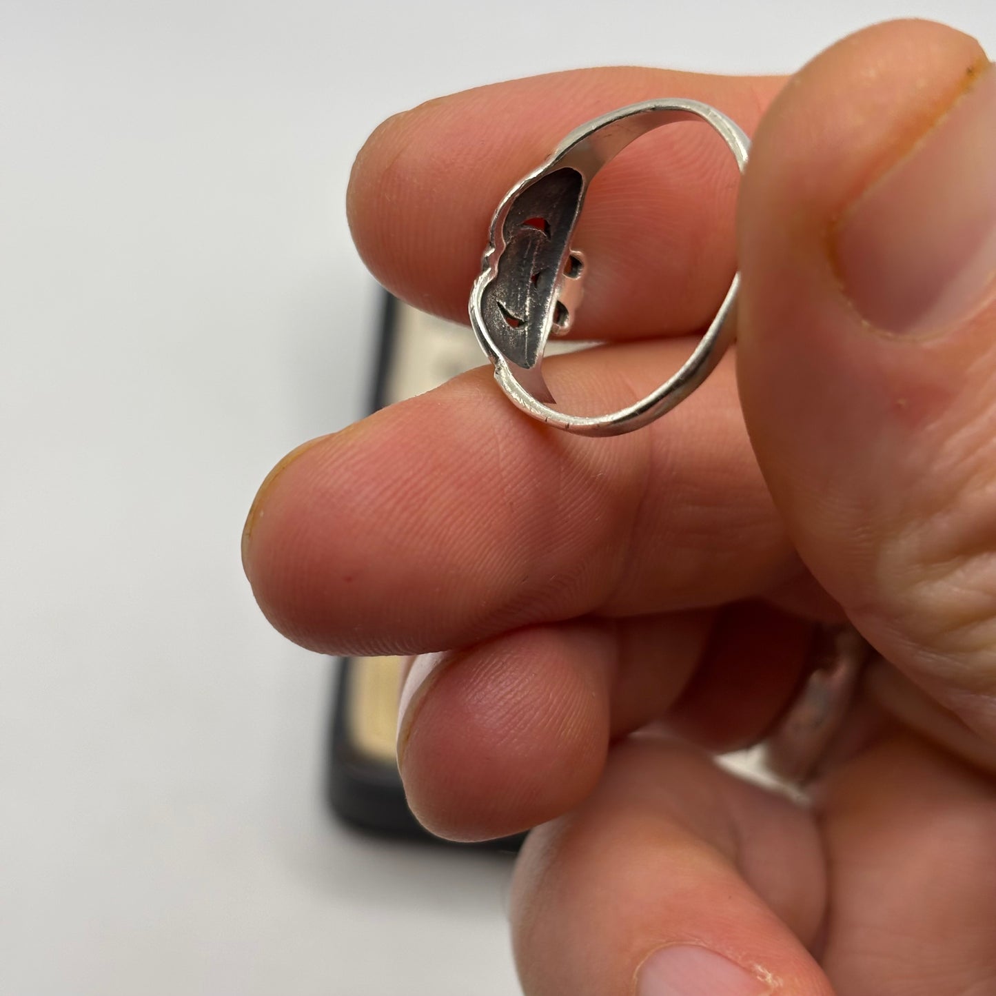 Silver Irish Claddagh Ring