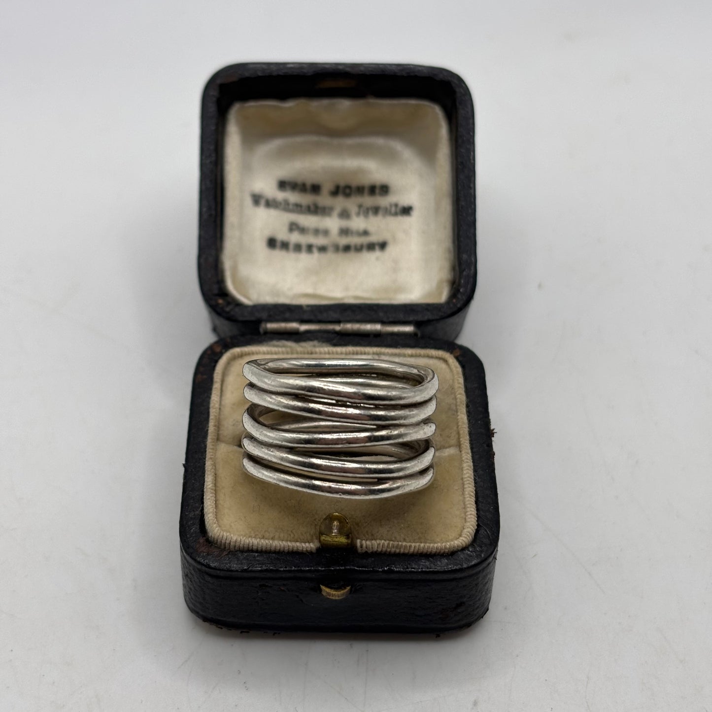 Silver Heavy Band Ring (S)