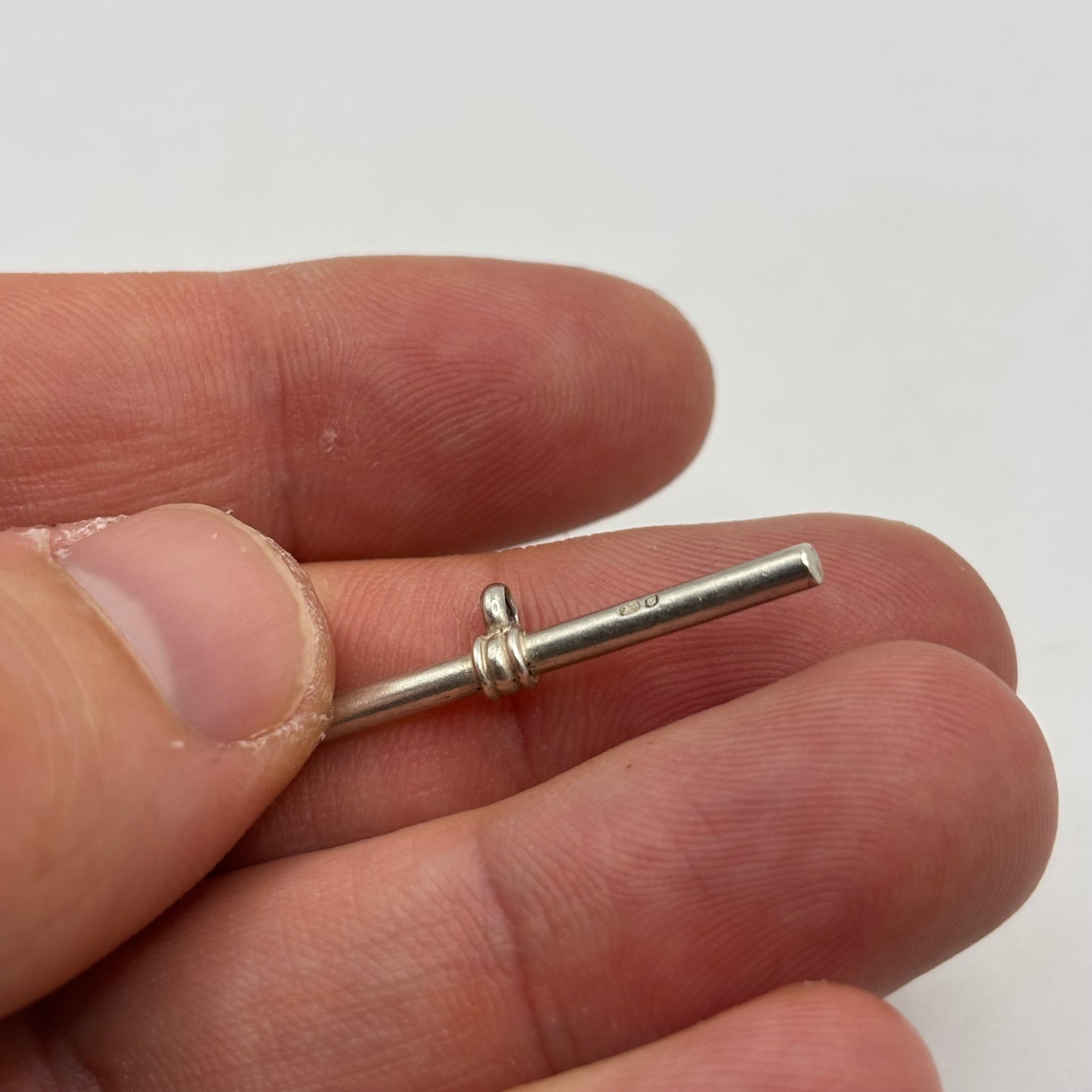 Silver T-Bar Pendant