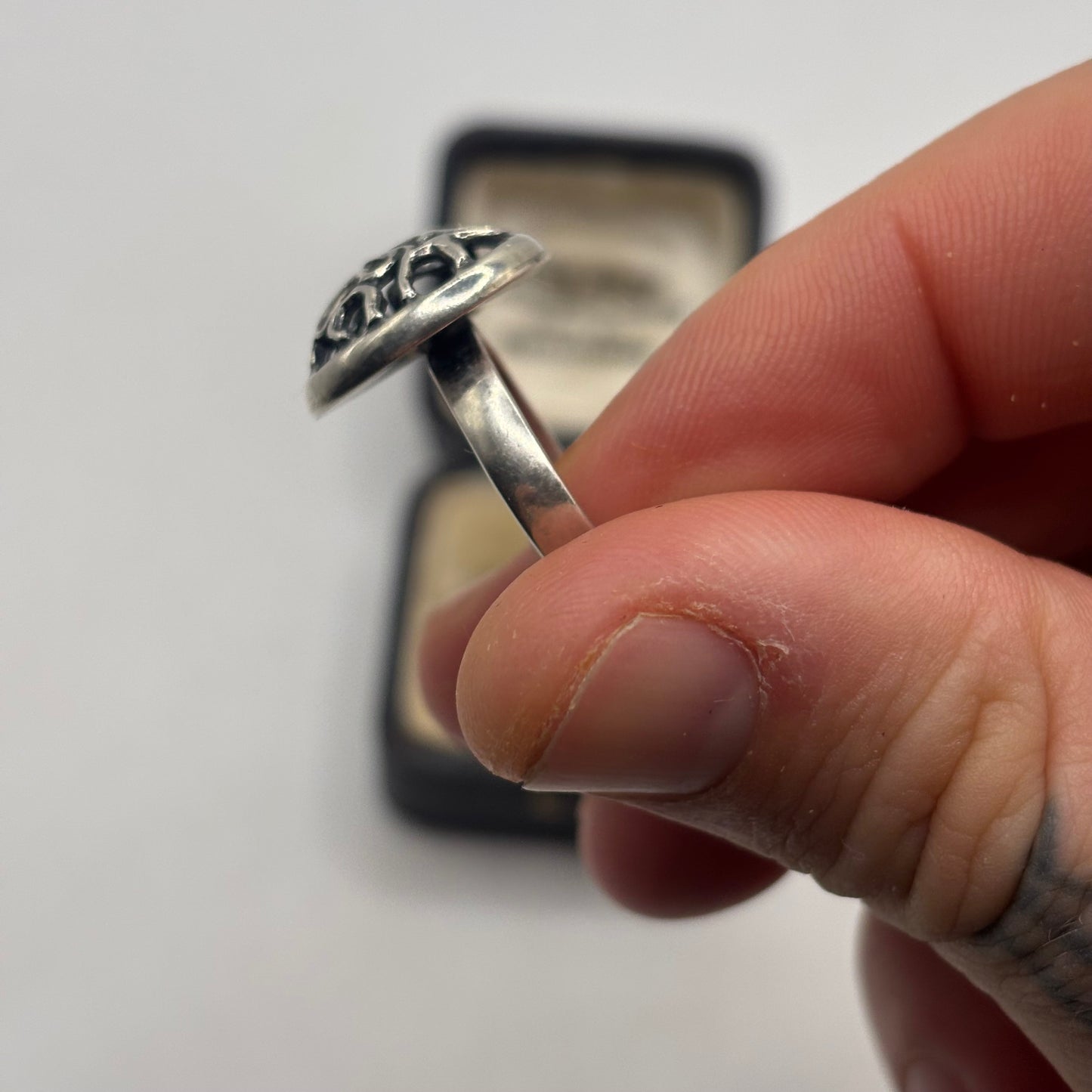 Silver Abstract / Modernist Ring