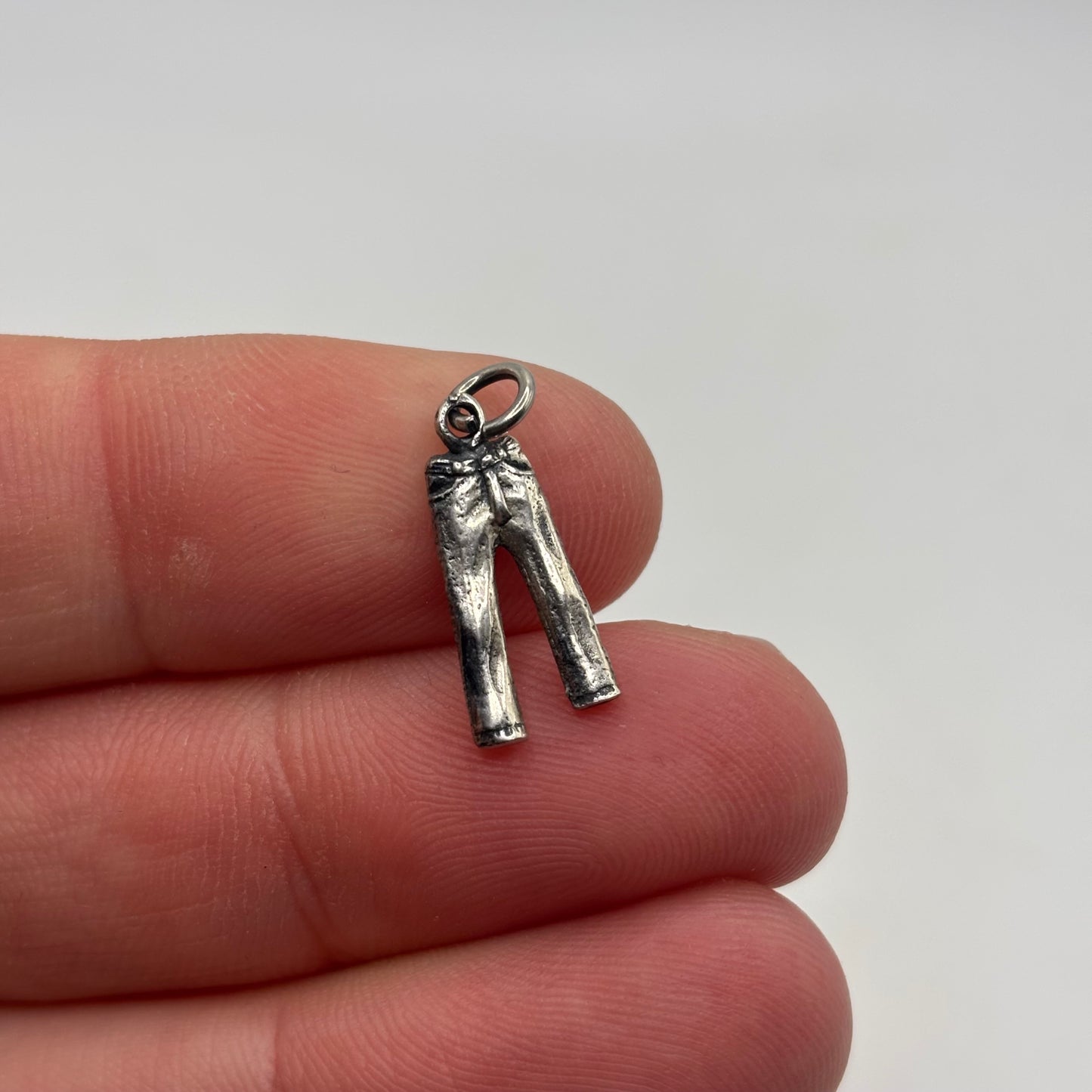 Silver Jeans Pendant