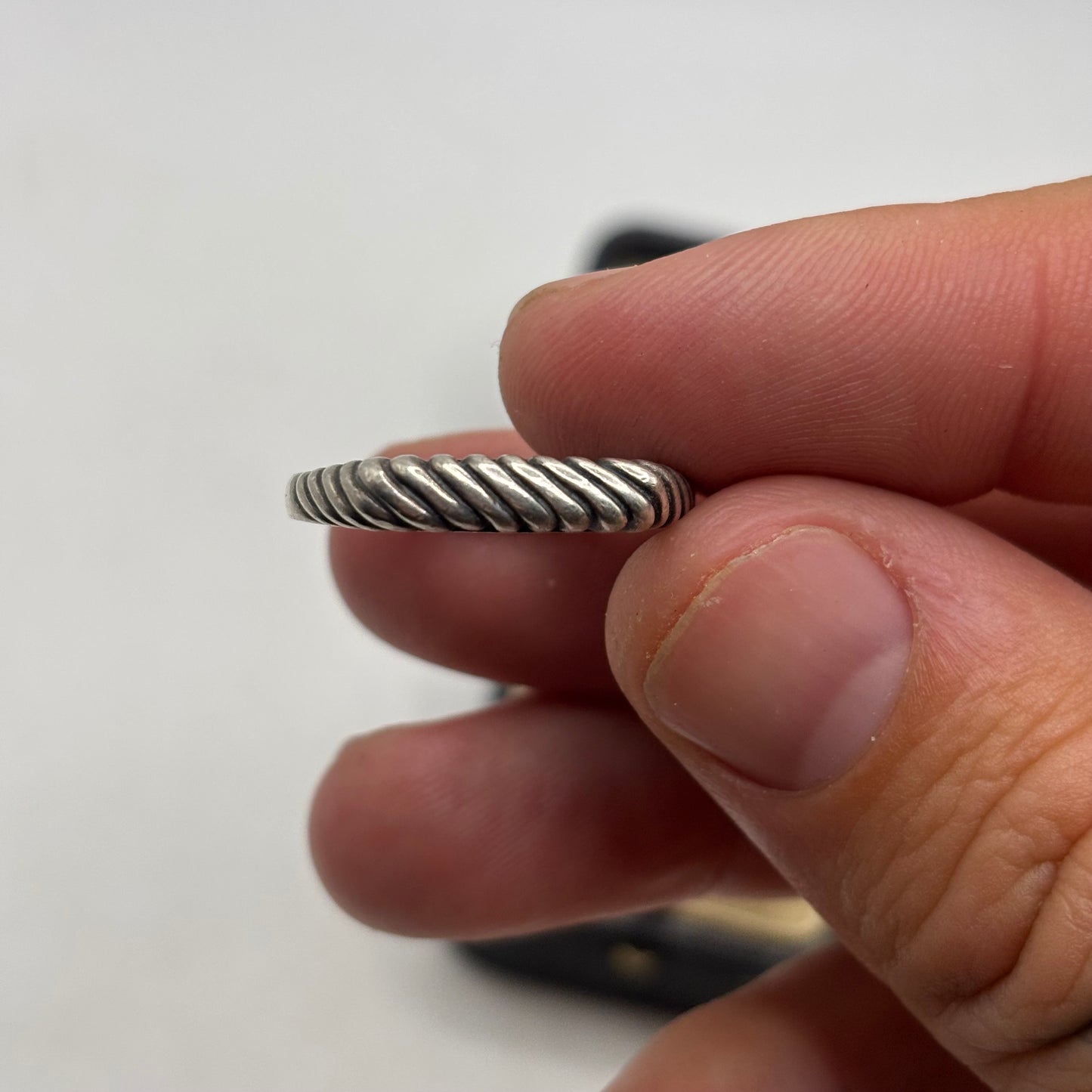 Silver Carolyn Pollack Ring (S 1/2)