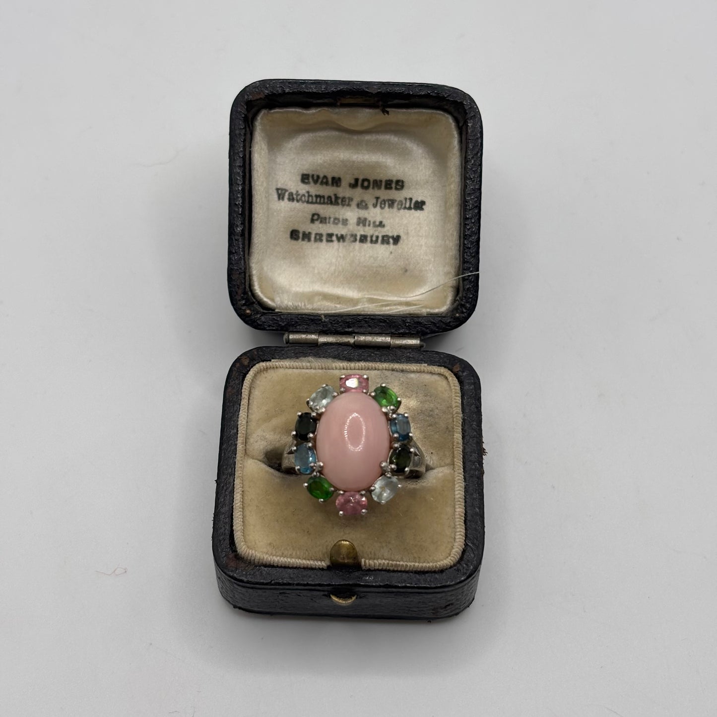 Silver Multi Gem Ring (O)