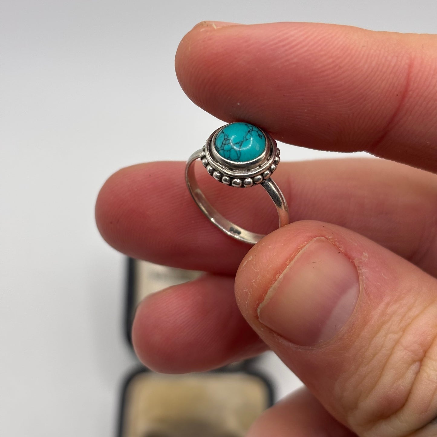 Silver Turquoise Ring
