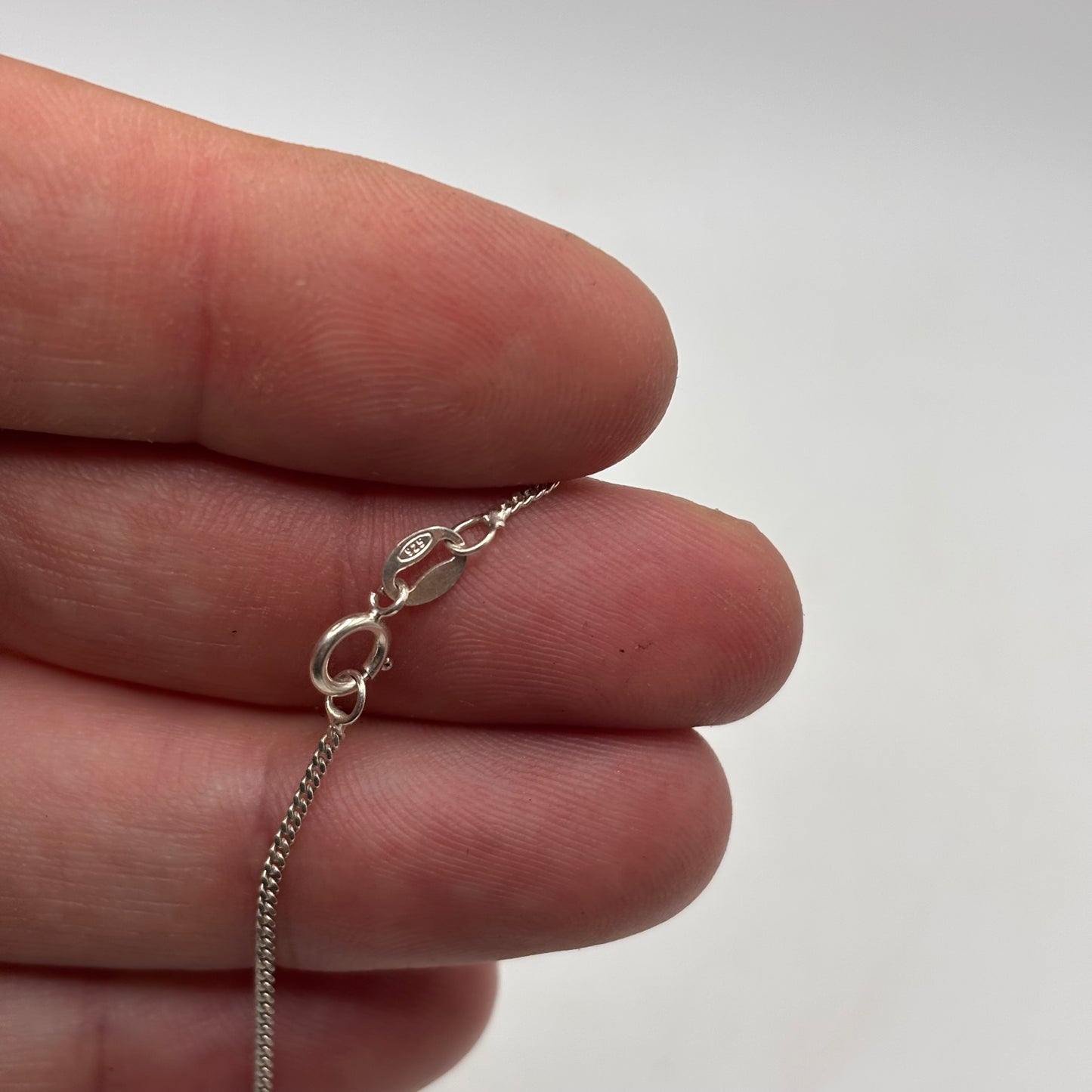 Silver 16” Acorn Necklace