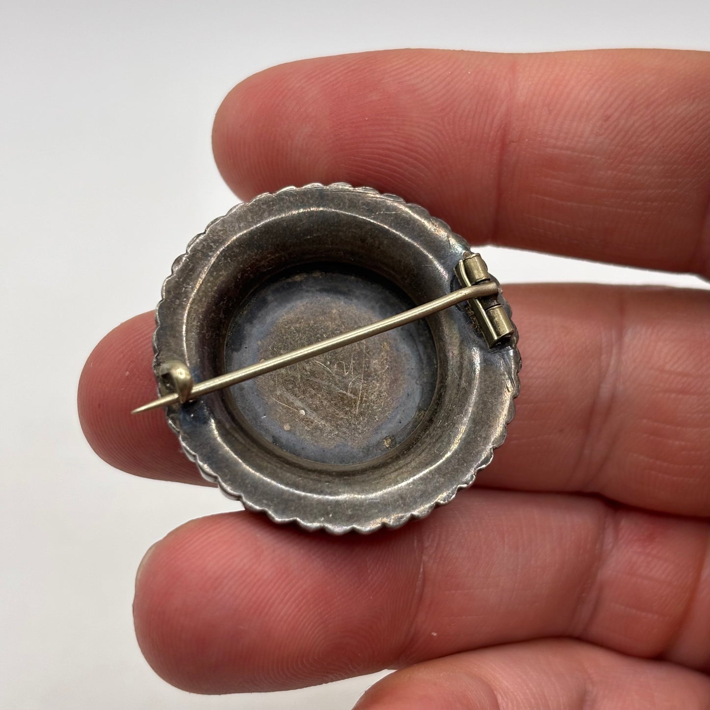 Silver Victorian Brooch