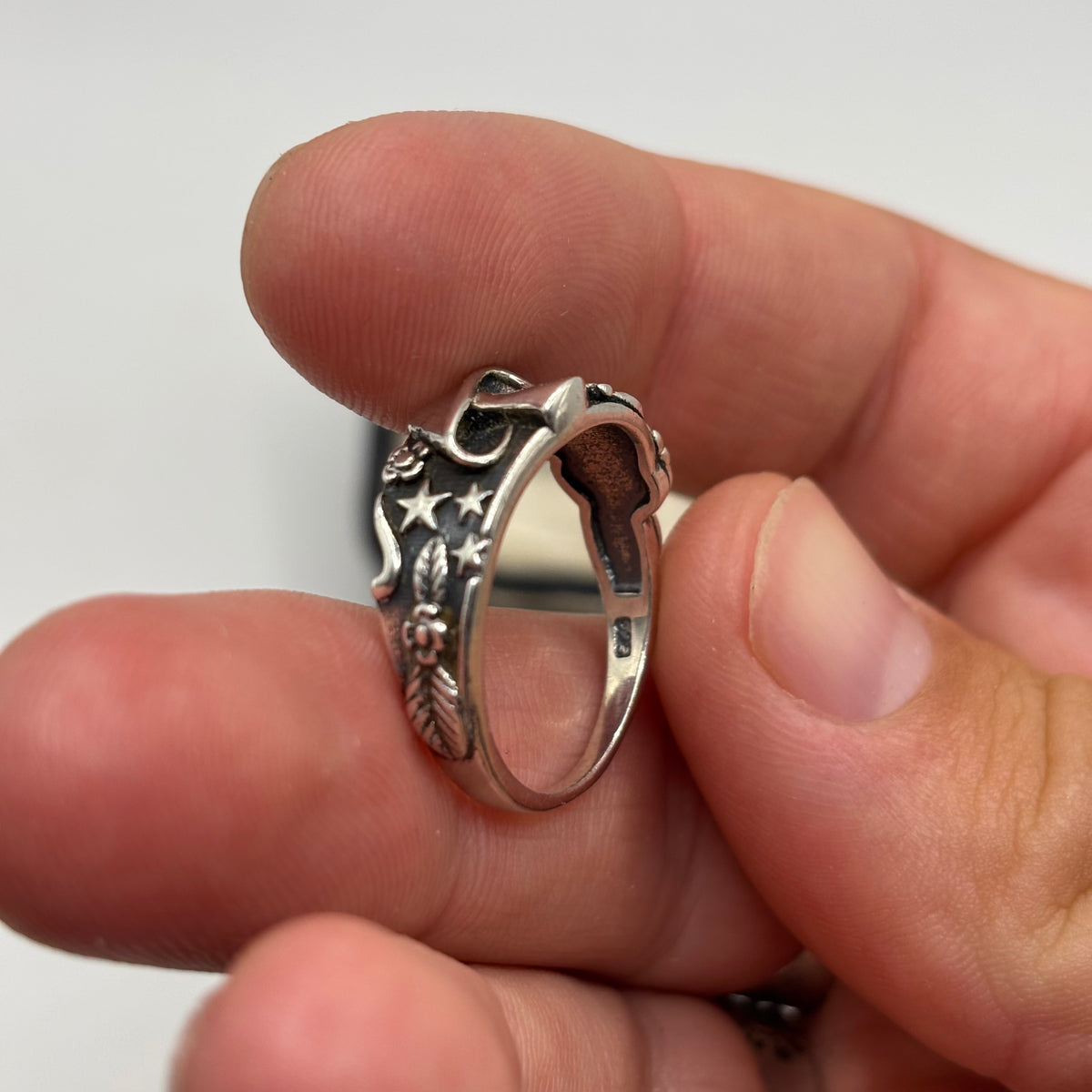 Silver Mushroom Ring (R)