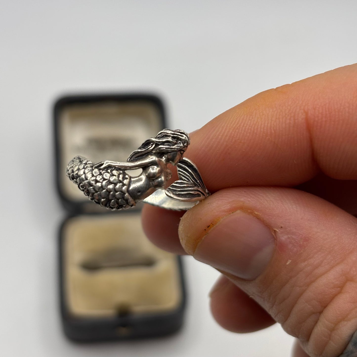 Silver Mermaid Ring