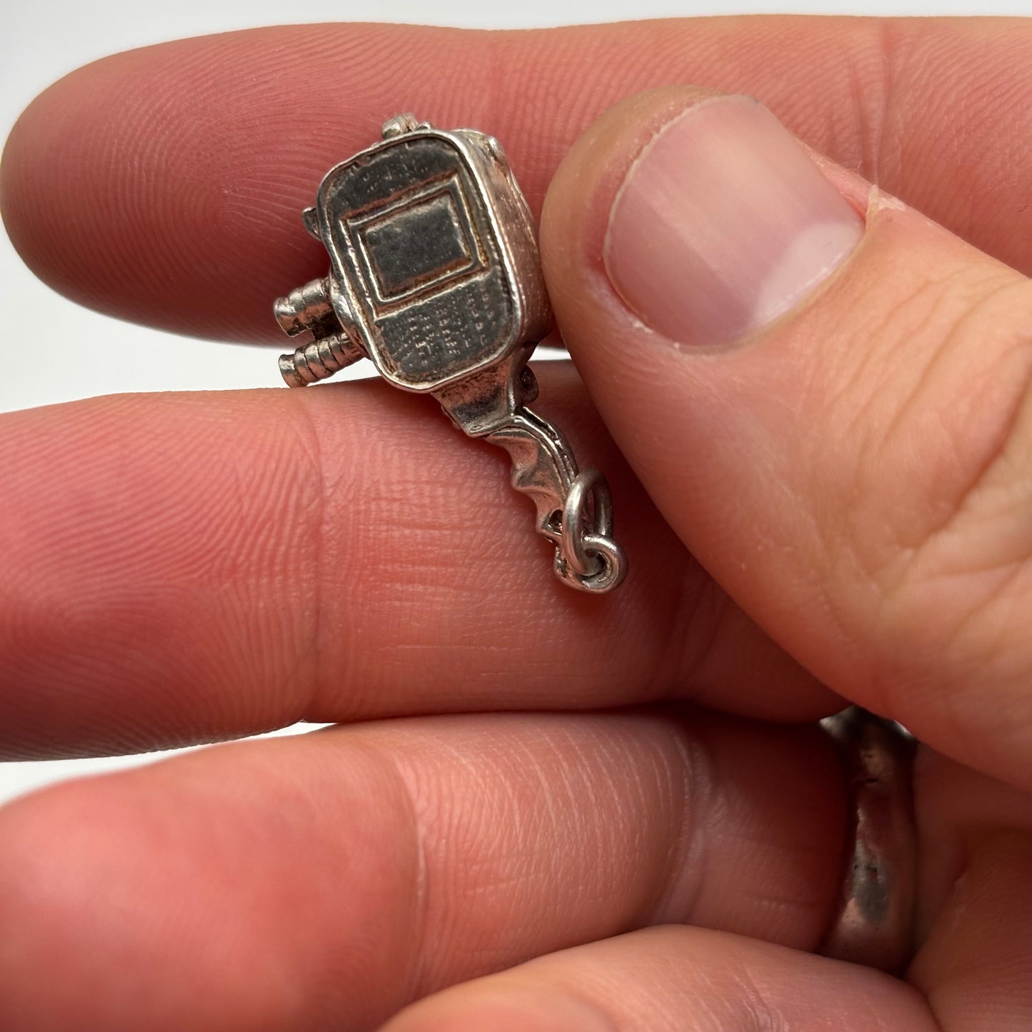 Silver Film Camera Pendant