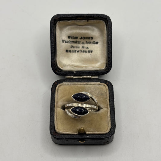 Silver Goldstone Ring
