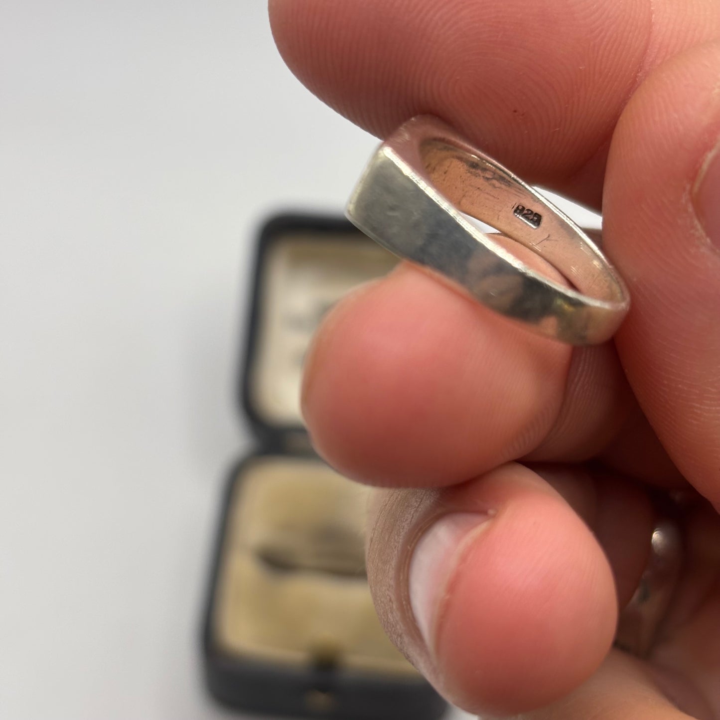 Silver Unusual Signet Ring (P)