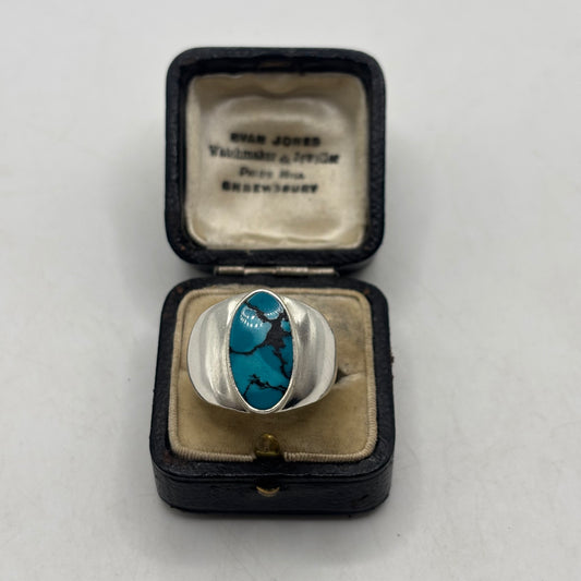 Gypsy Silver Incredible Turquoise Ring (R)