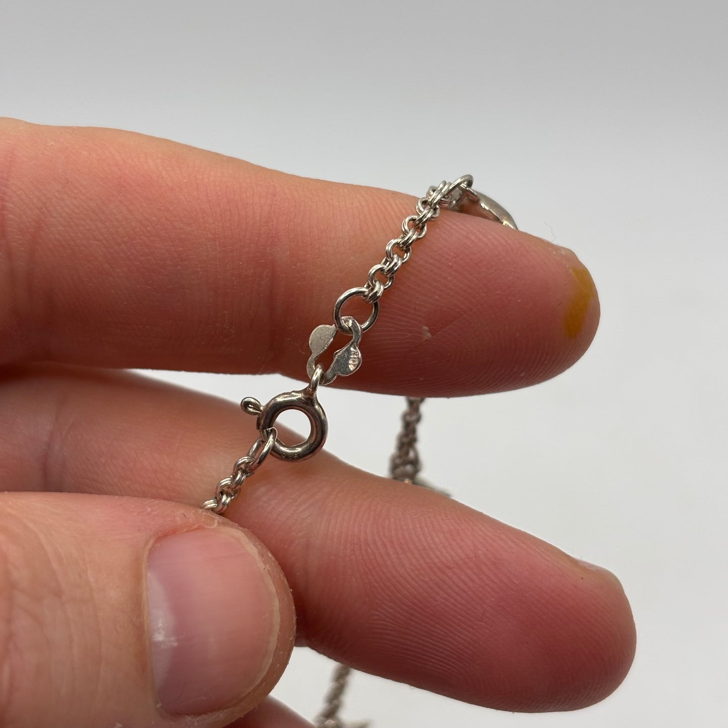 Silver 7” Dolphin Bracelet