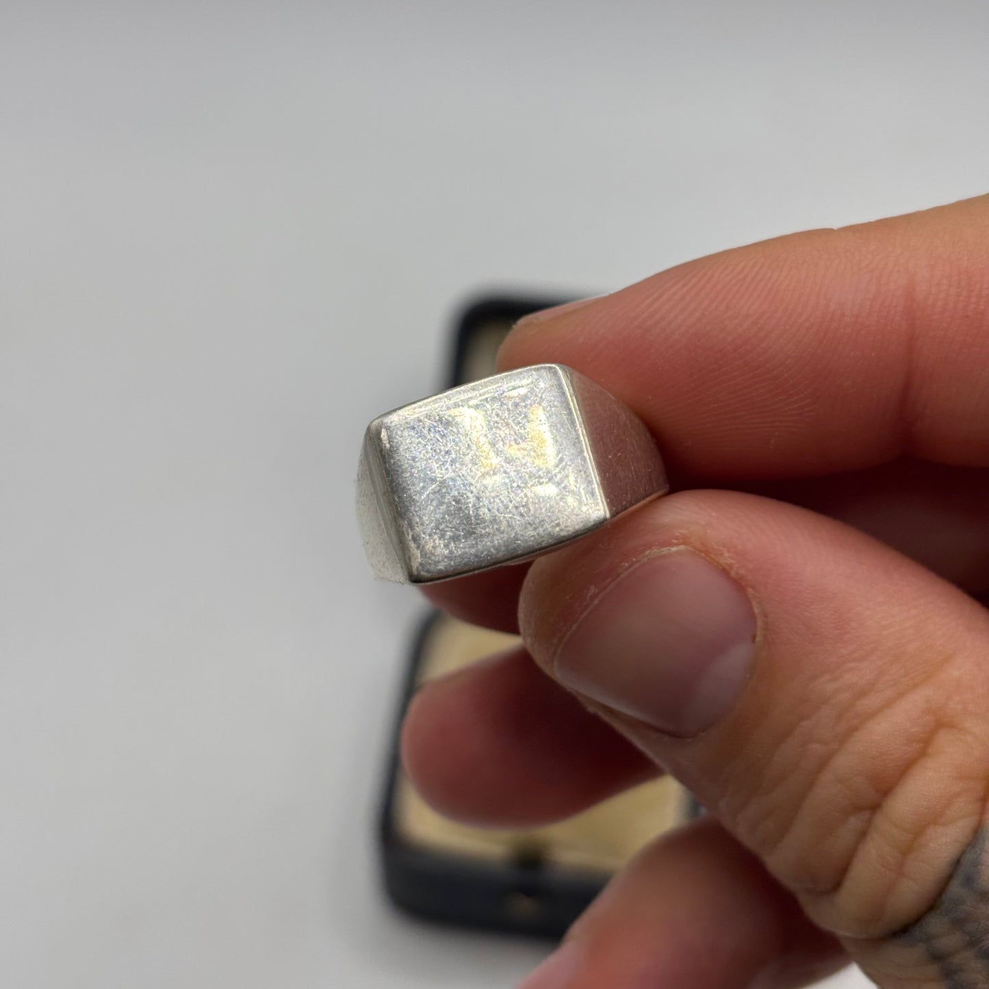 Silver Signet Ring