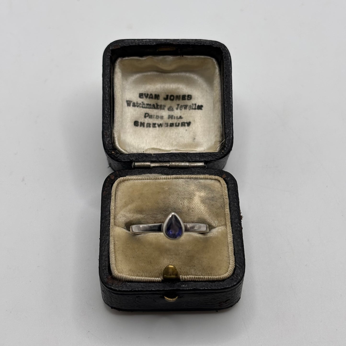 Silver Iolite Ring (N)