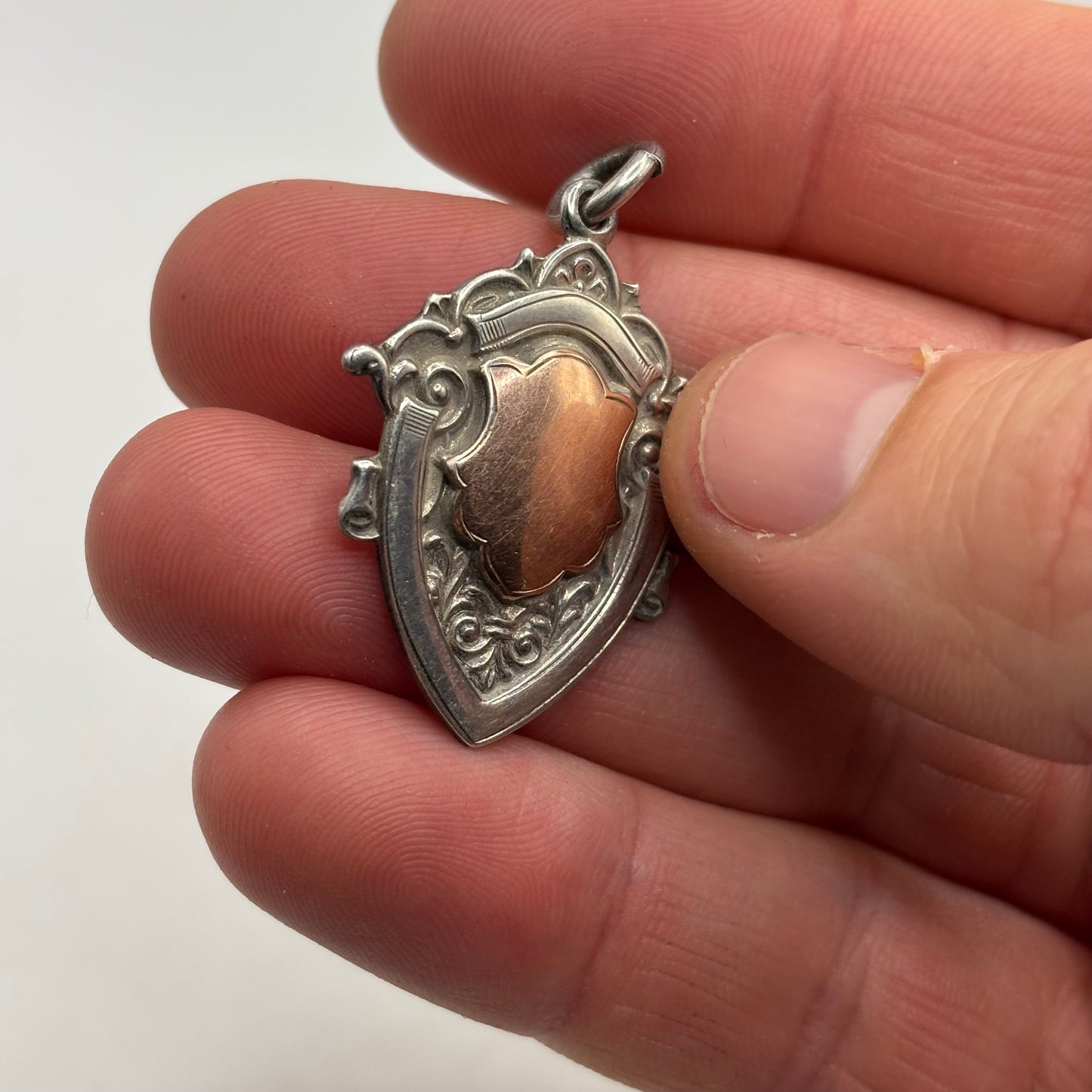 Silver Medal Pendant