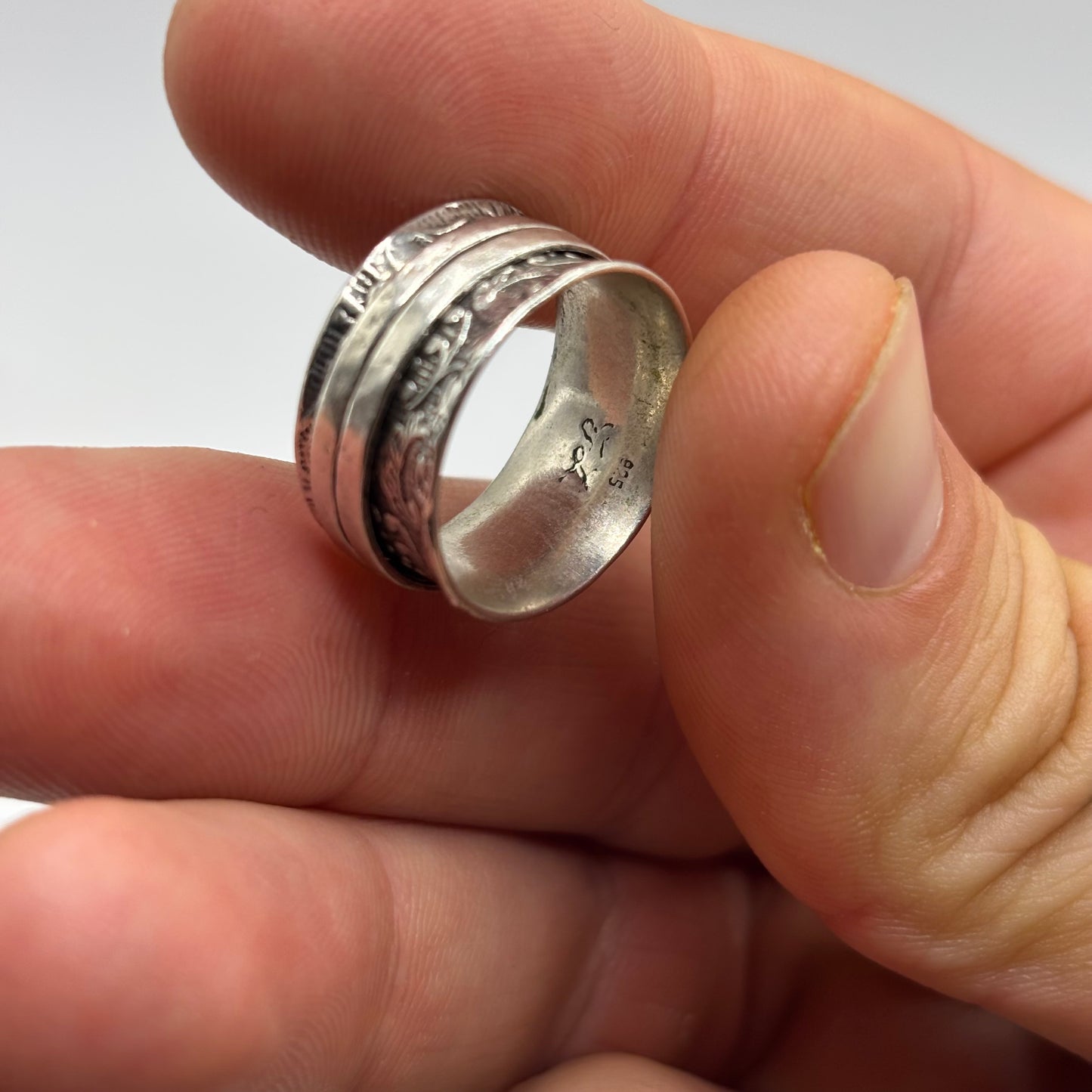 Silver Spinner Ring