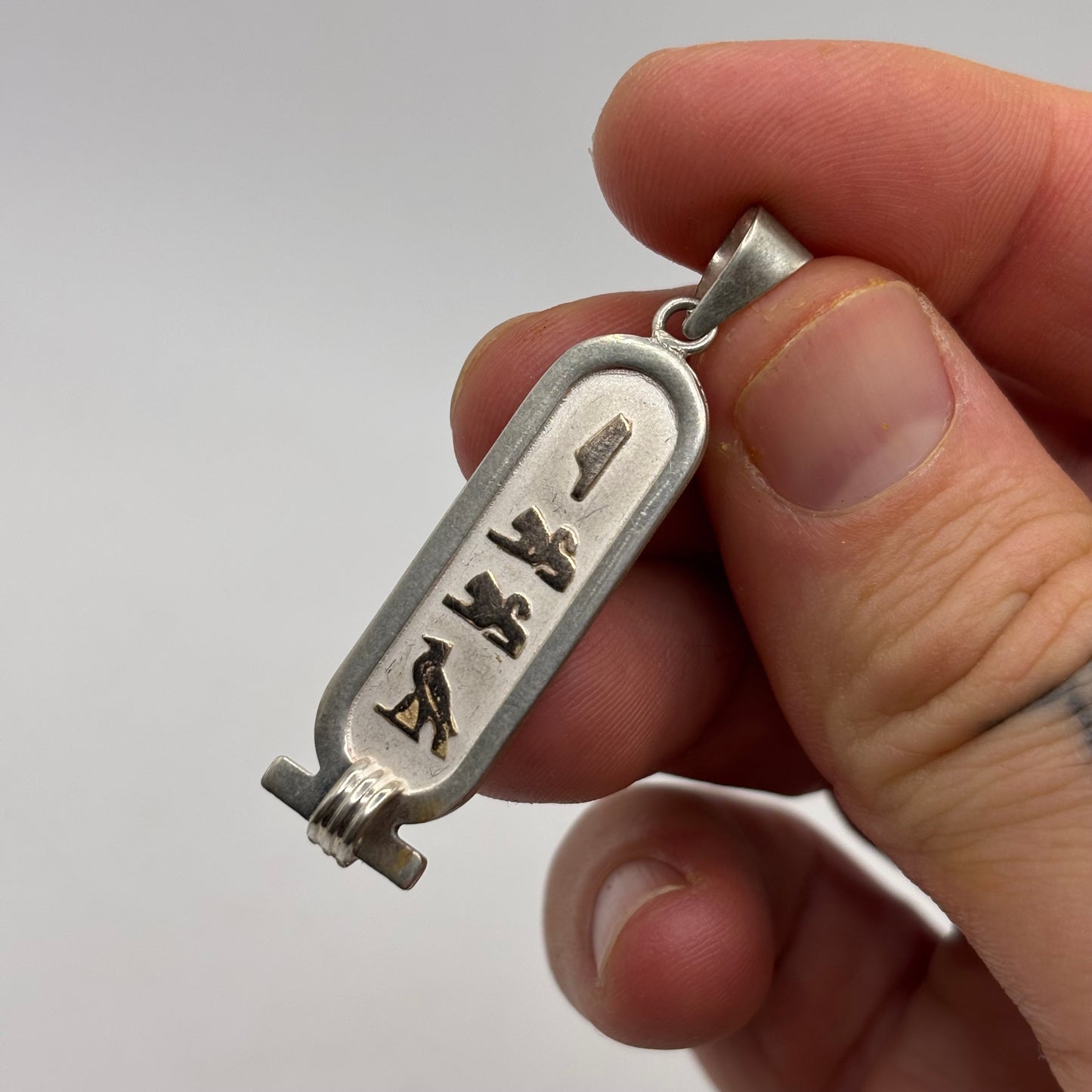 Silver Egyptian Pendant