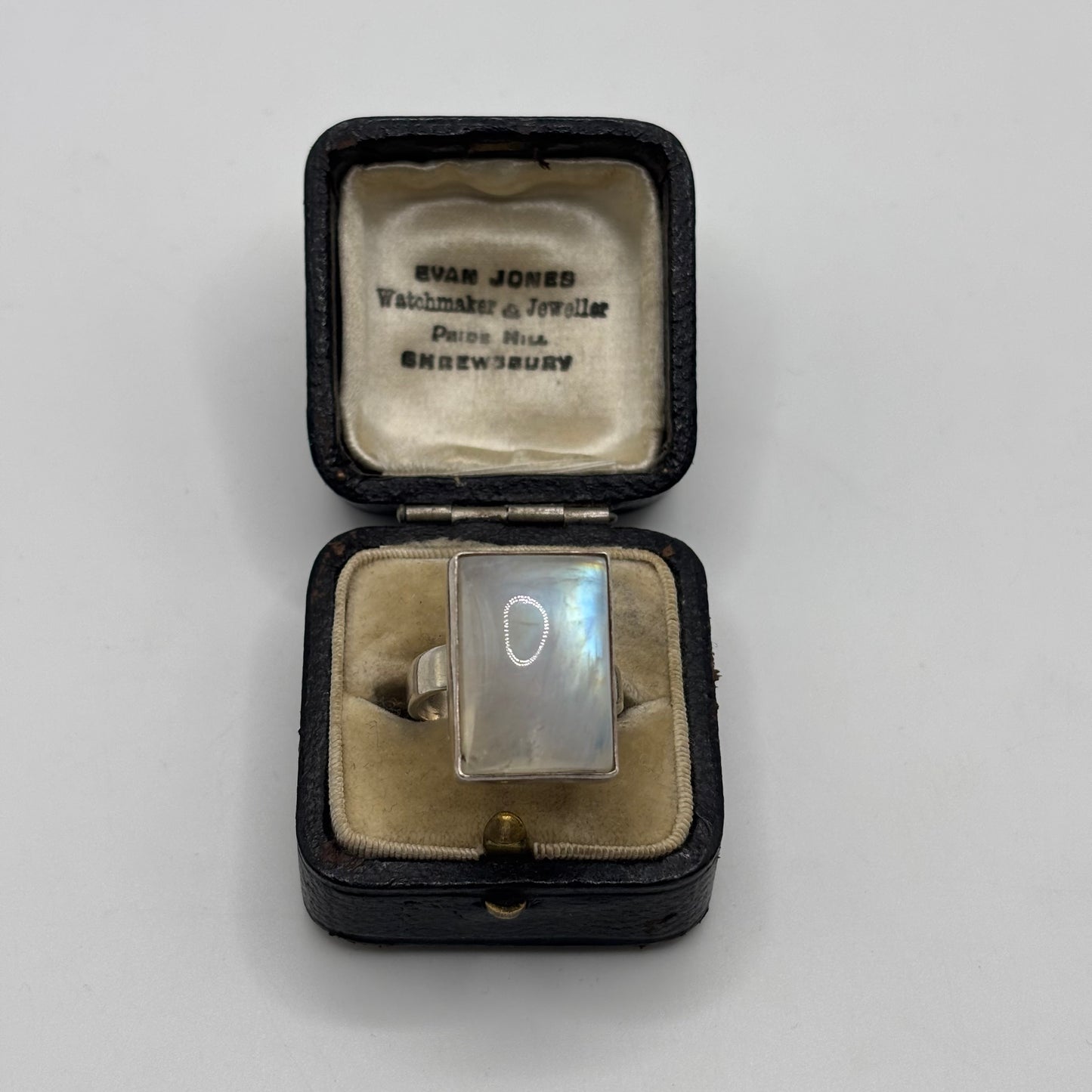 Silver Moonstone Ring (N)