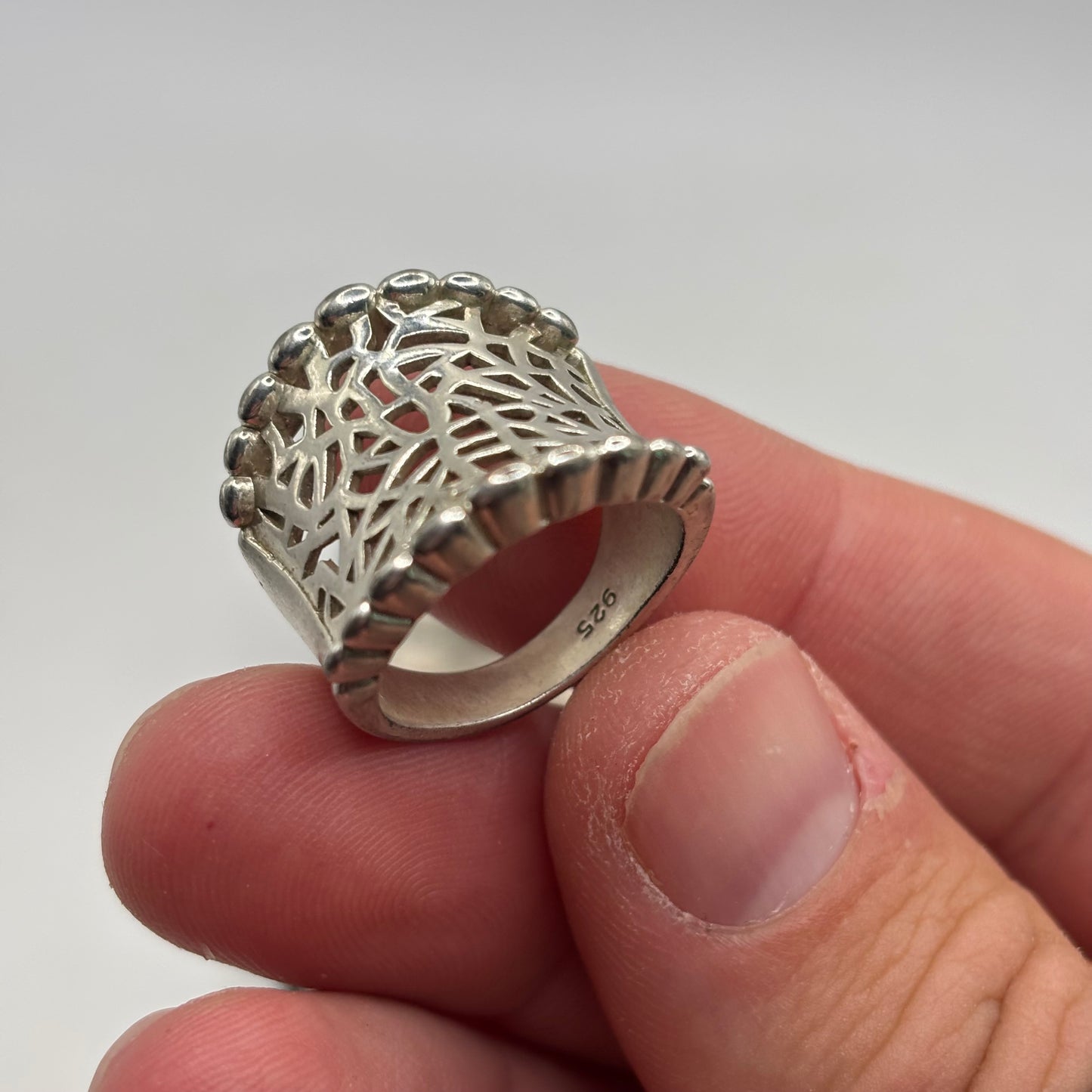 Silver Band Ring (N)