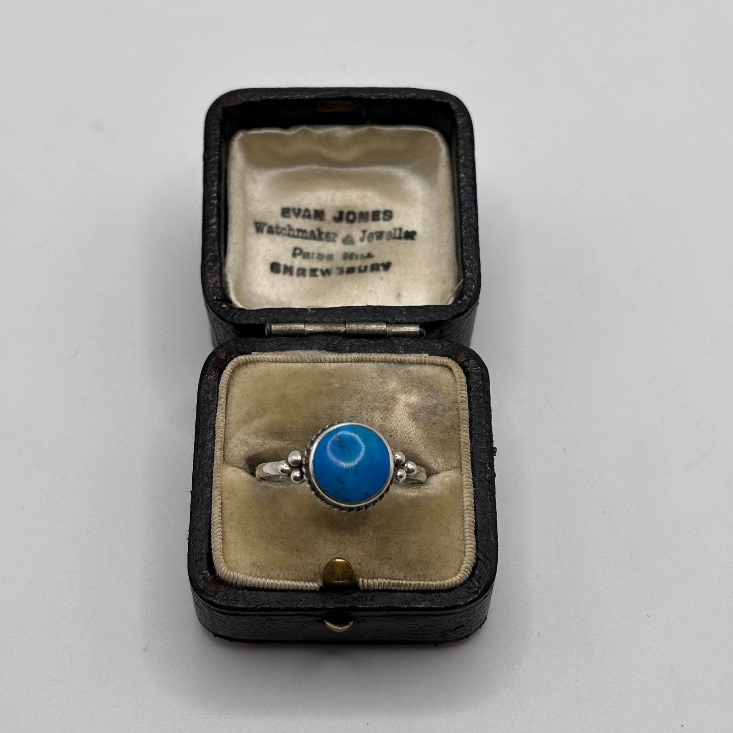 Silver Turquoise Ring (S)