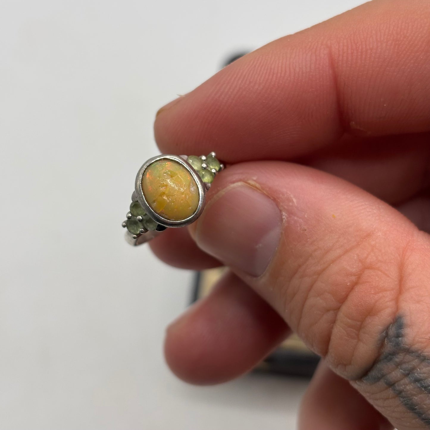 Silver Opal Ring (K)