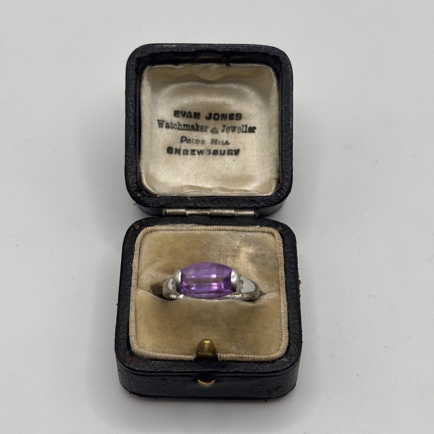 Silver Amethyst Ring (N)