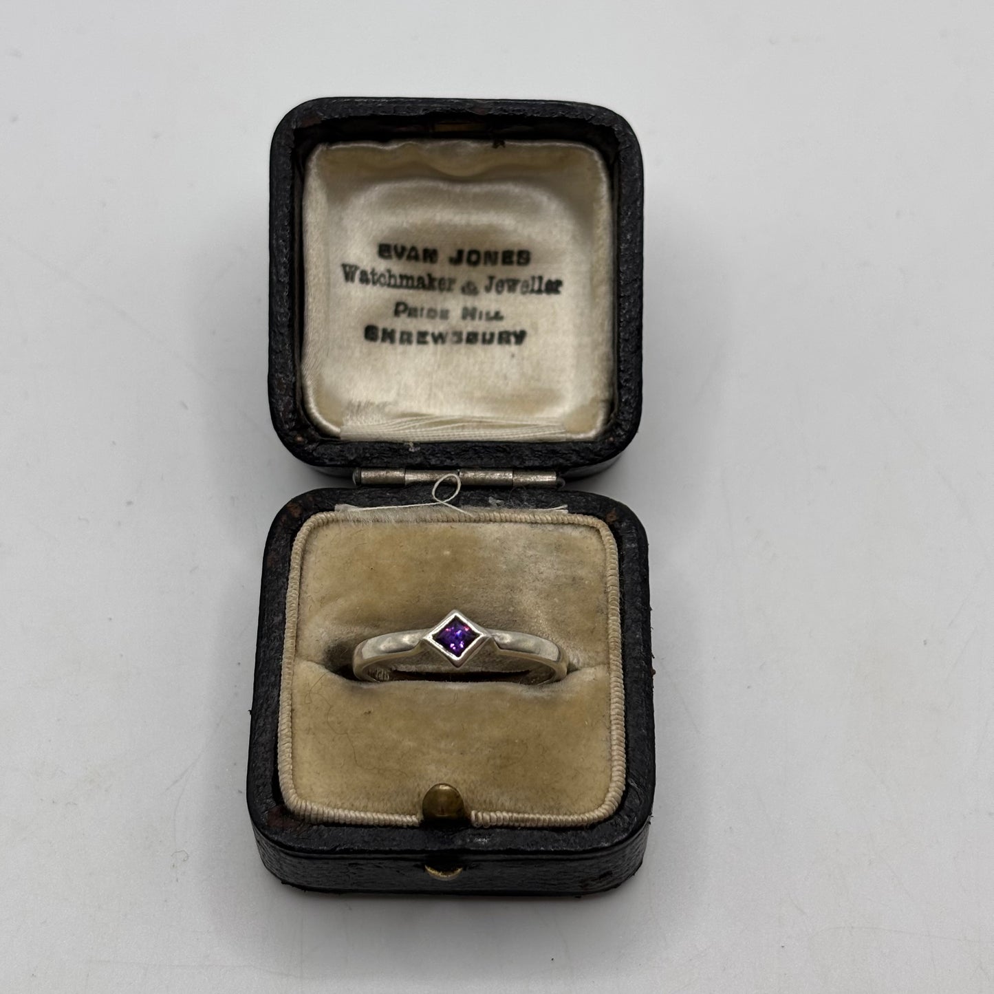 Silver Amethyst Ring