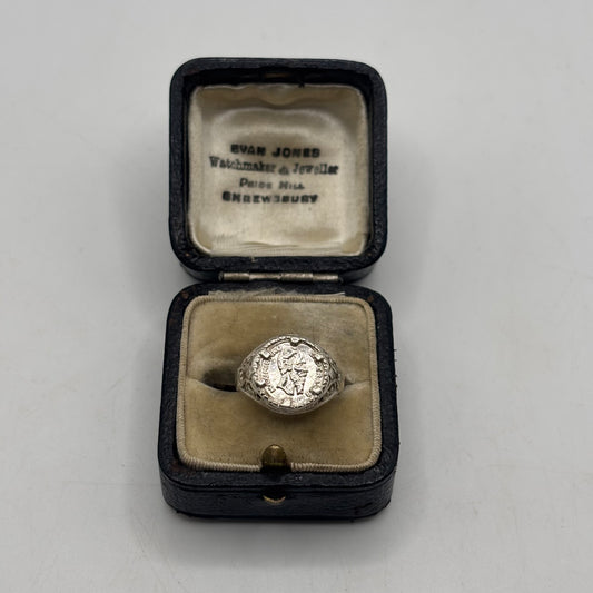 Silver Coin Ring