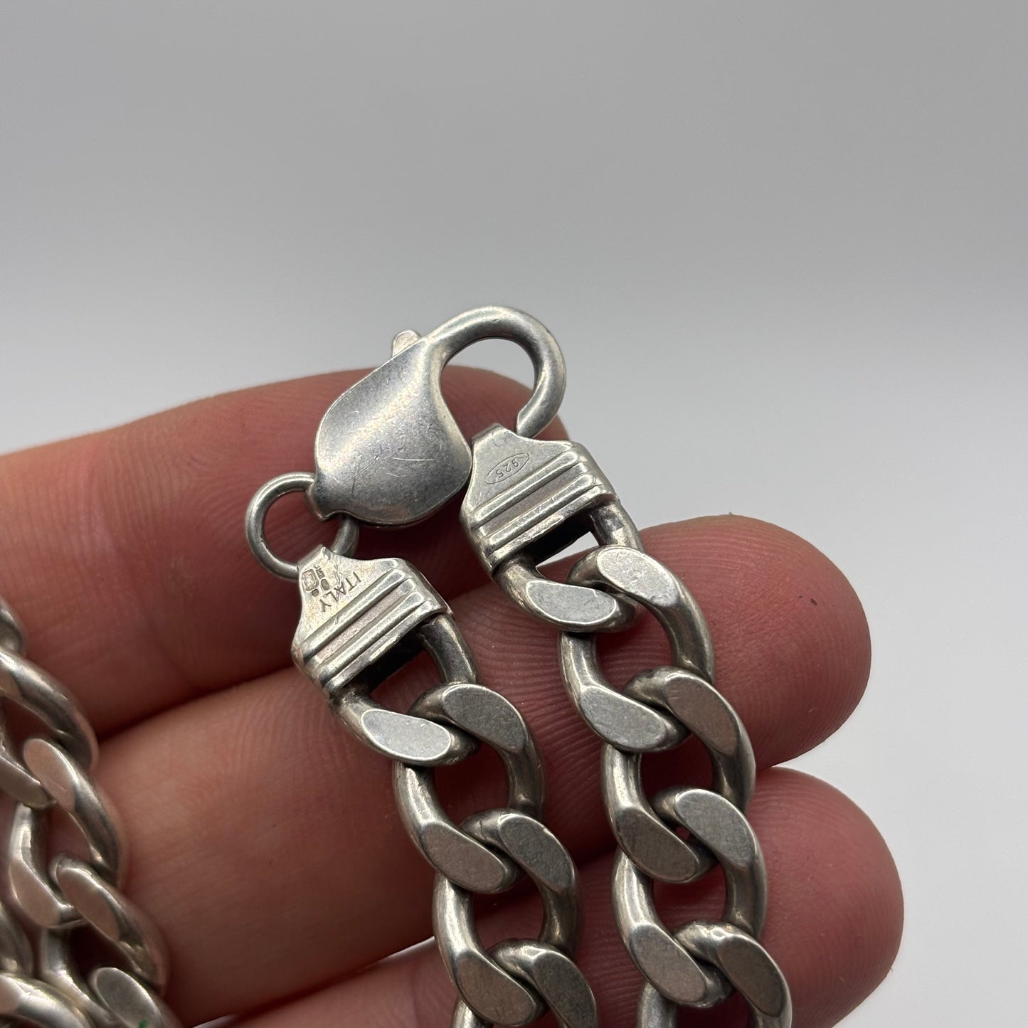 Silver 20” Heavy Curb Chain