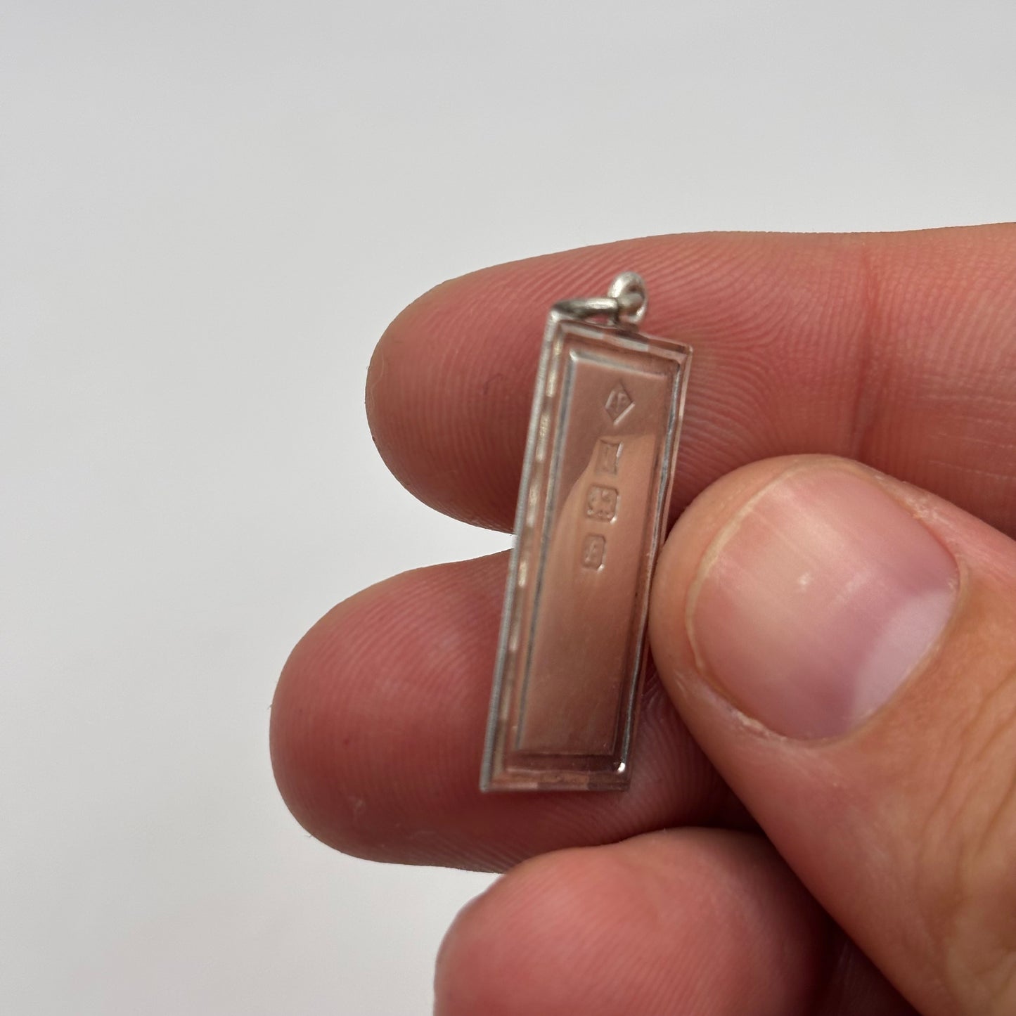 Silver Ingot Pendant