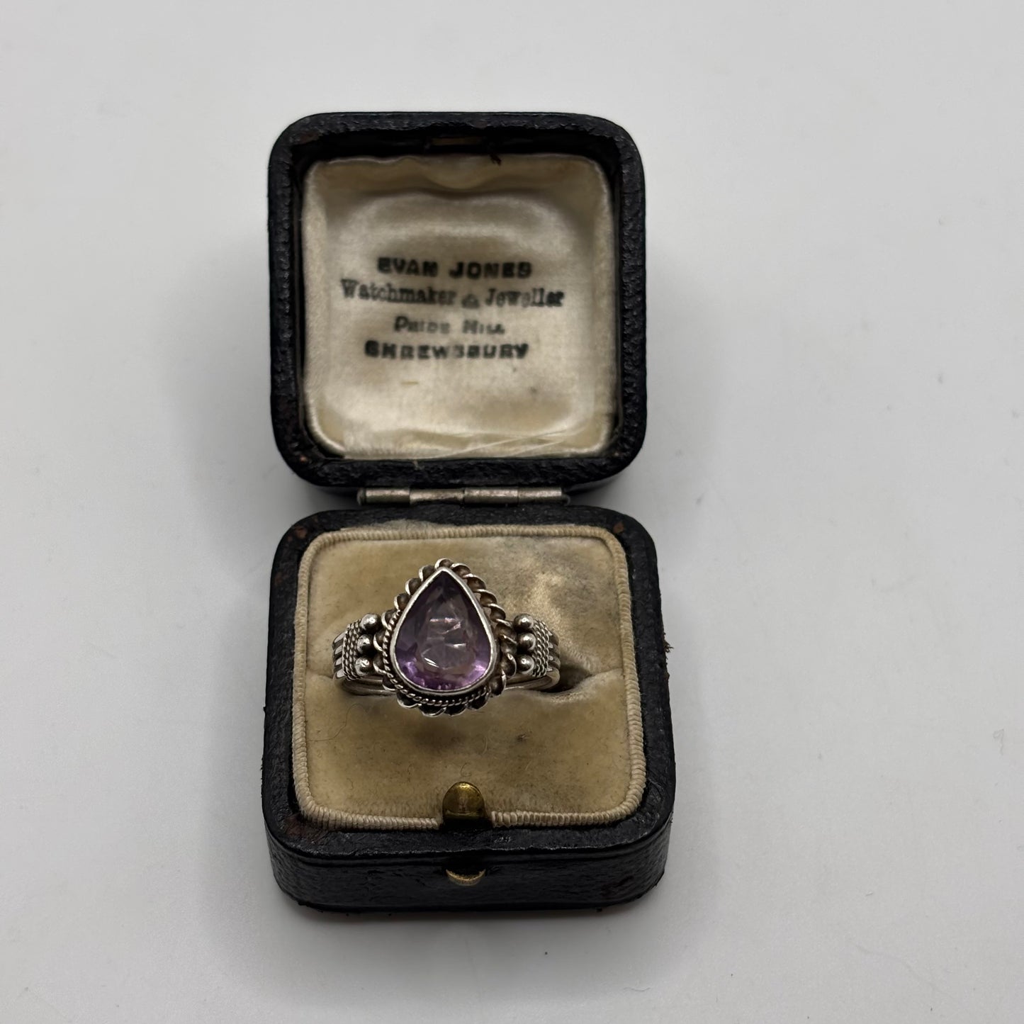Silver Amethyst Ring (R)