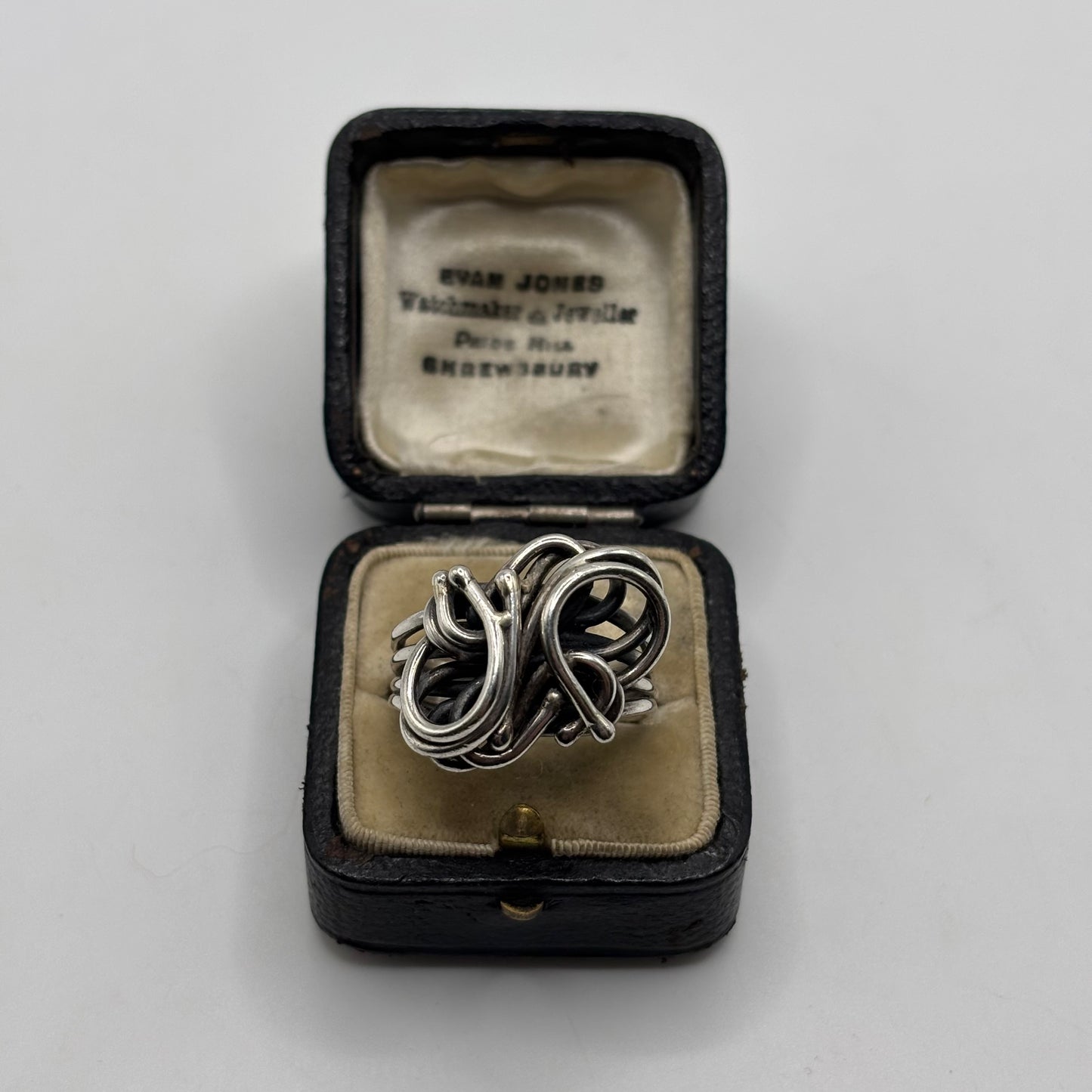 Silver Abstract Ring (U)