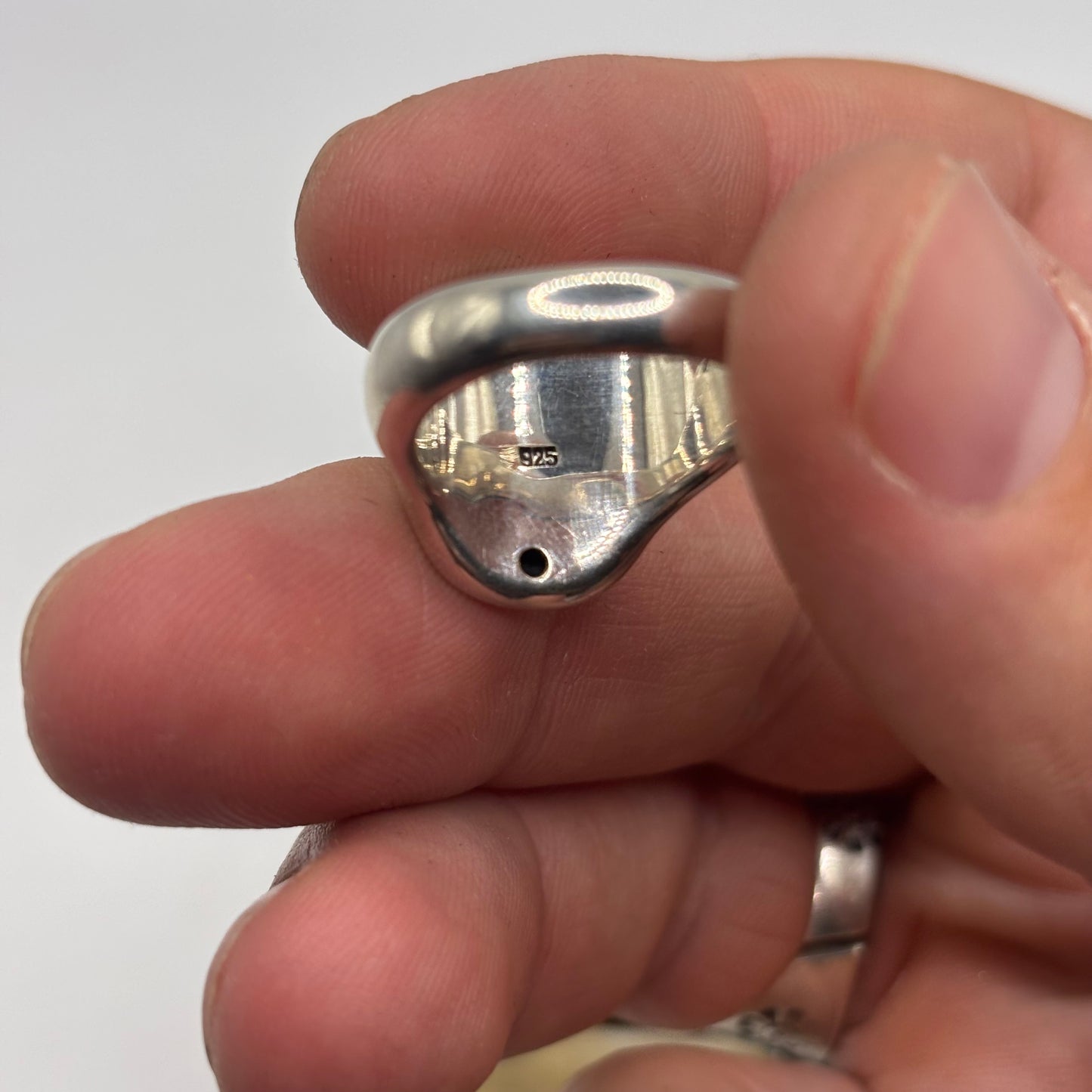 Silver Heart Ring (L)