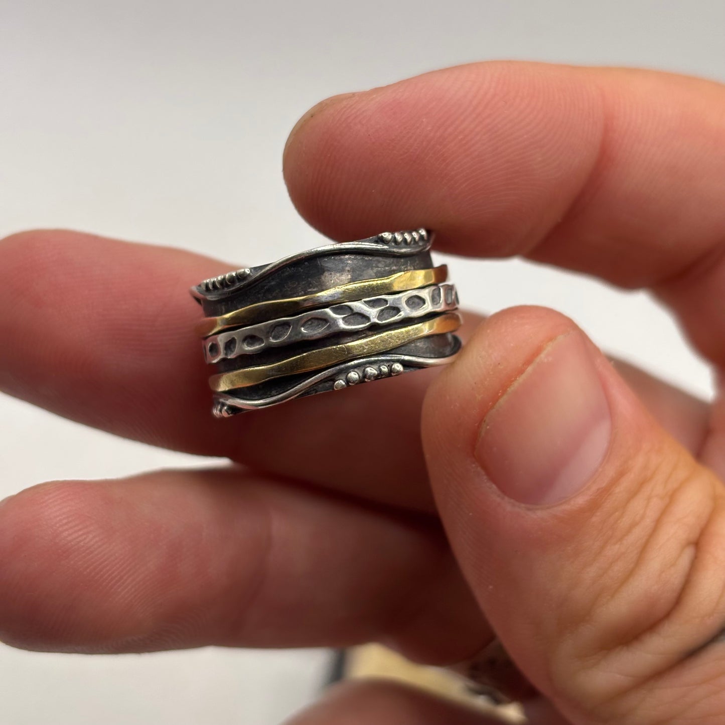Silver Spinner Ring (S)