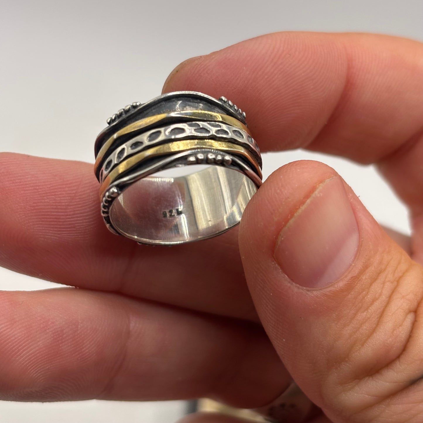 Silver Spinner Ring (S)