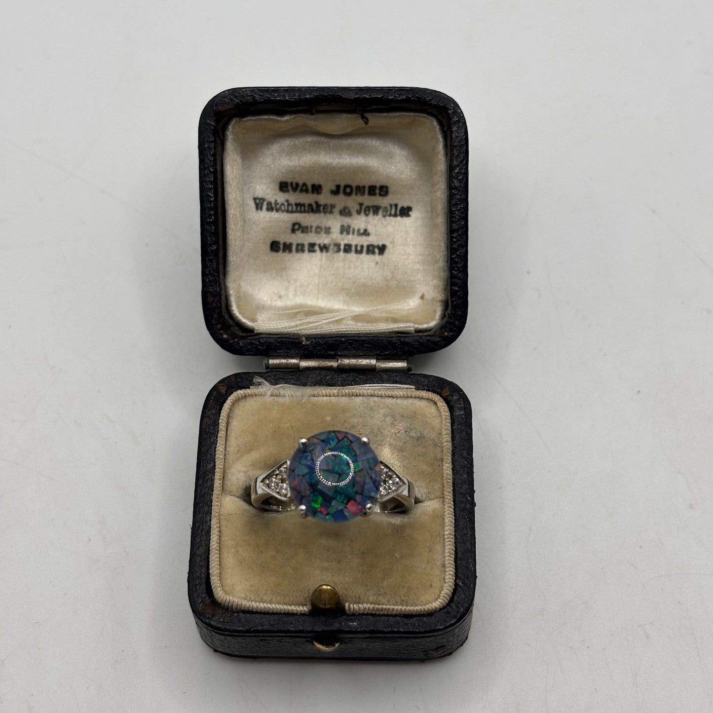 Silver Opal Ring (S)