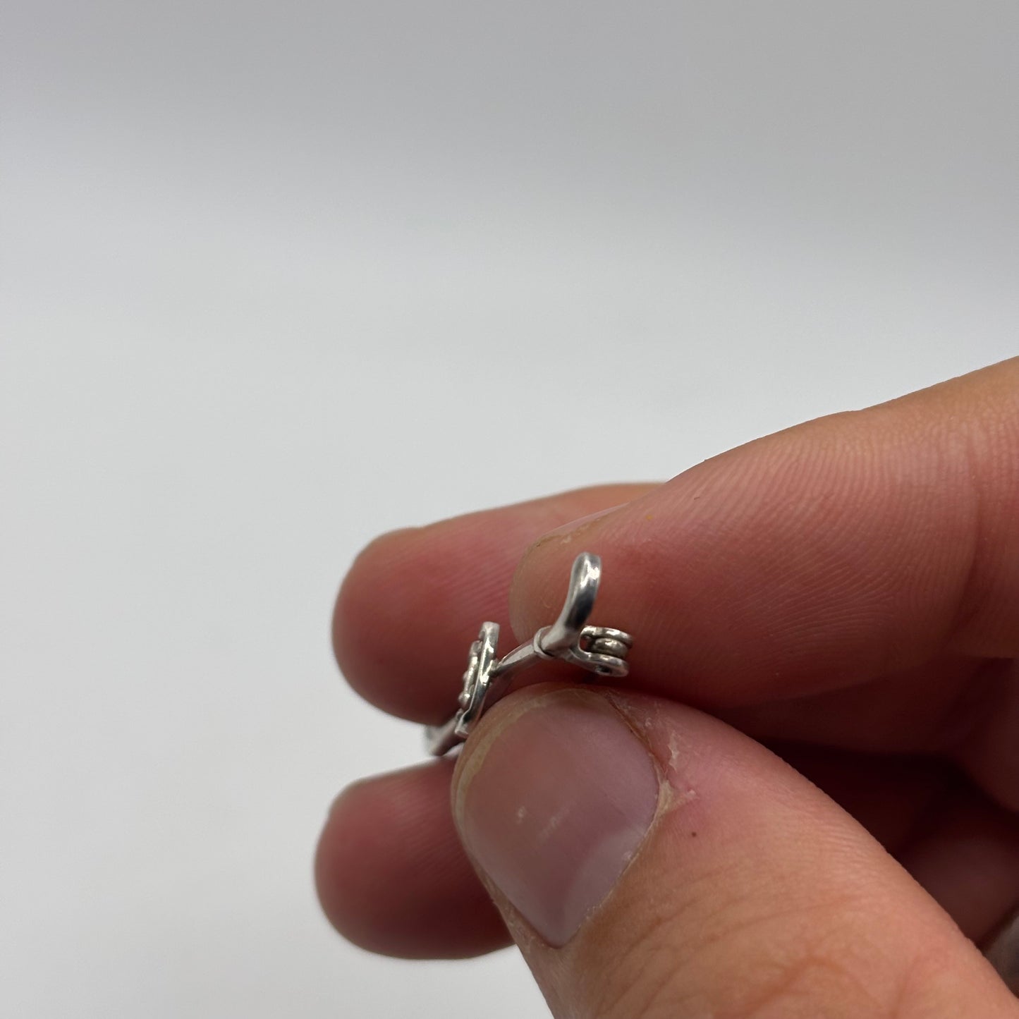 Silver Horse Shoe Brooch