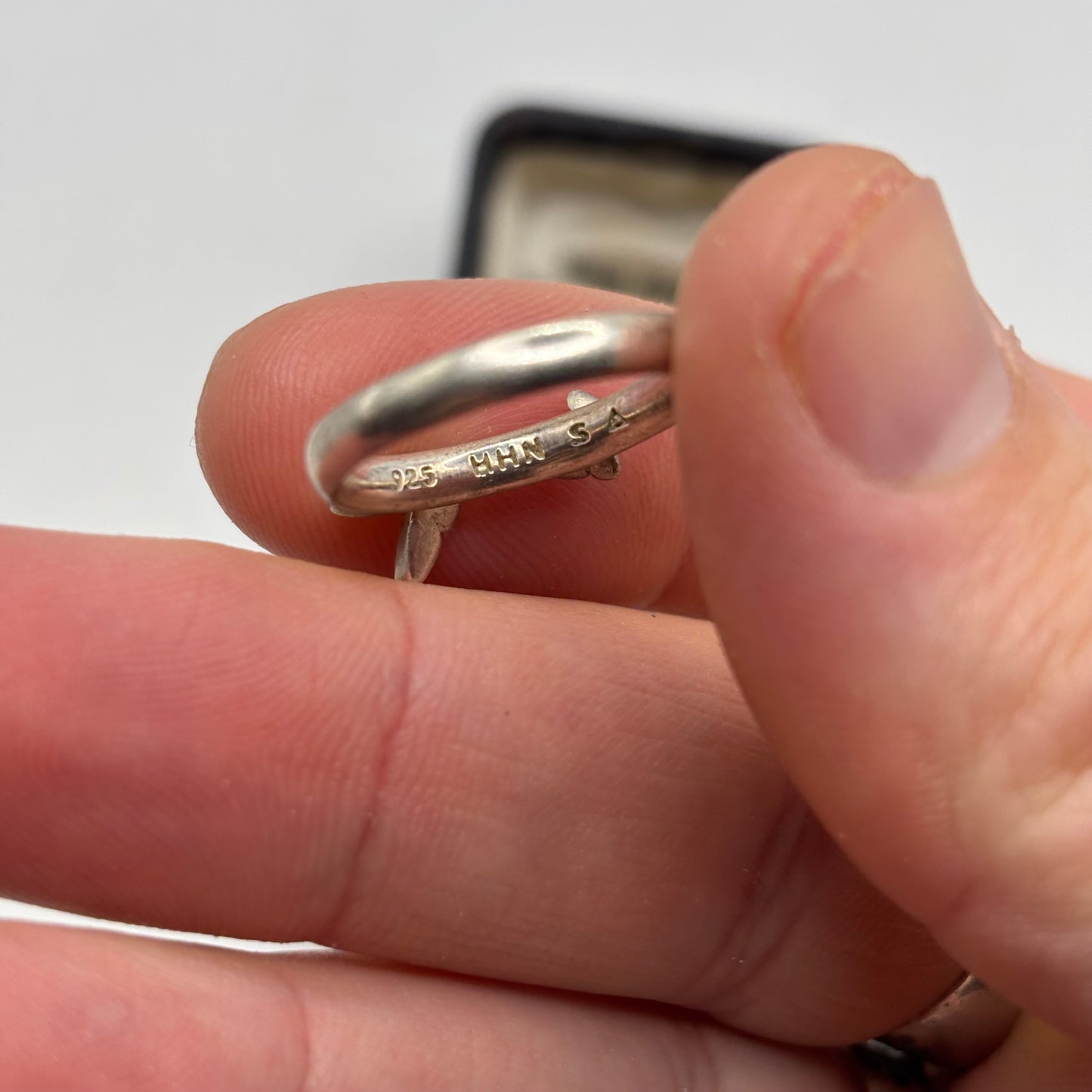 Silver Butterfly Ring (M)