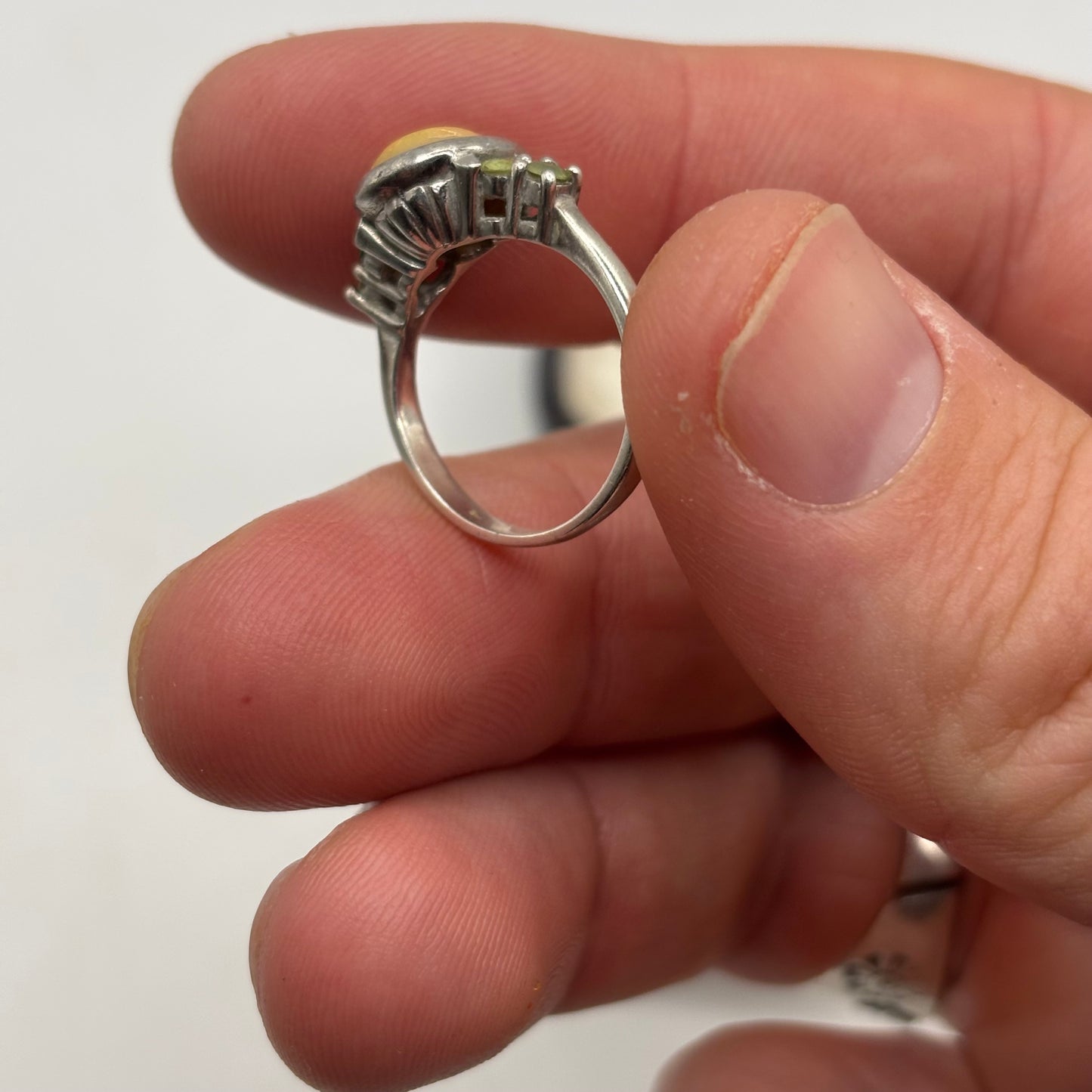 Silver Opal Ring (K)