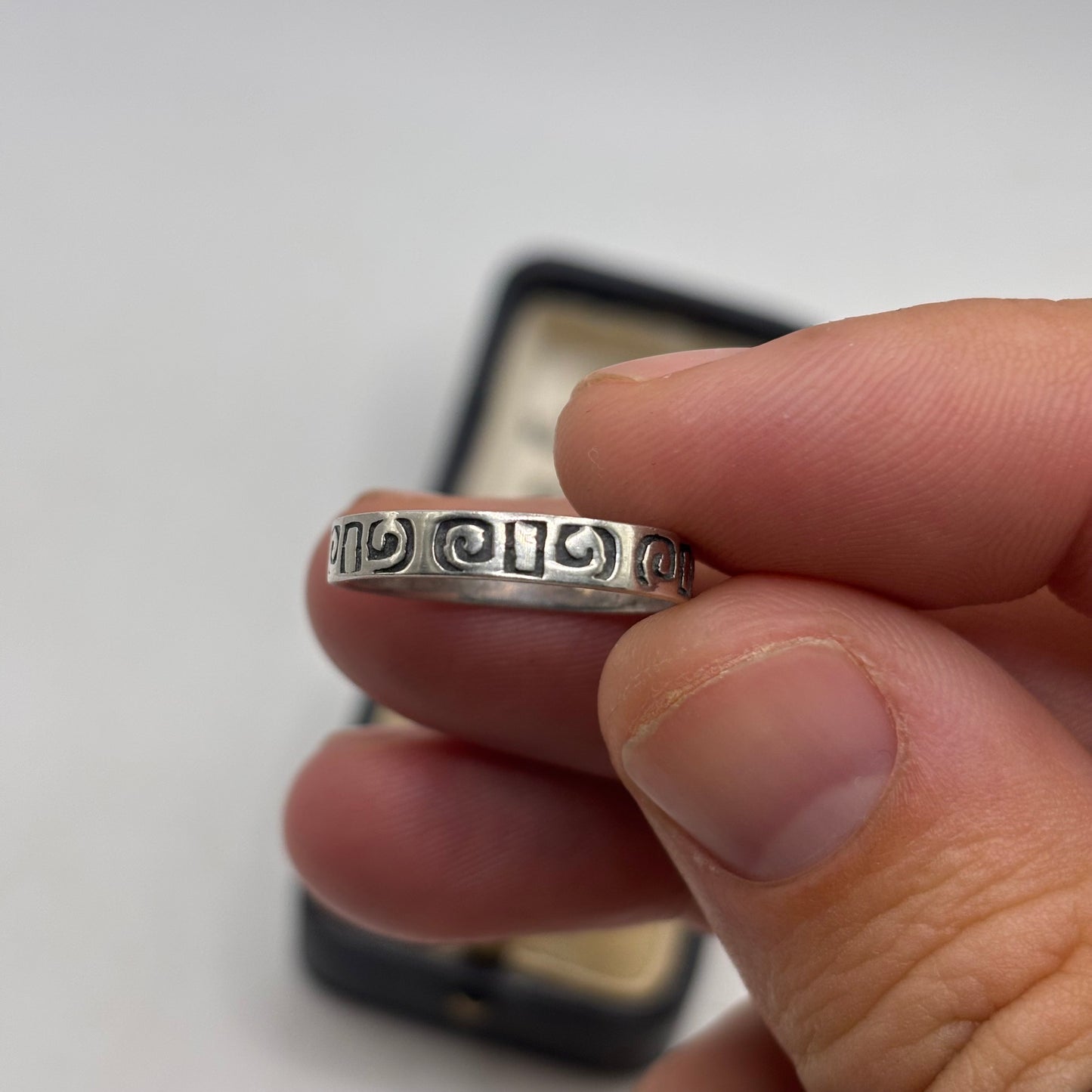 Silver Swirl Ring (P)