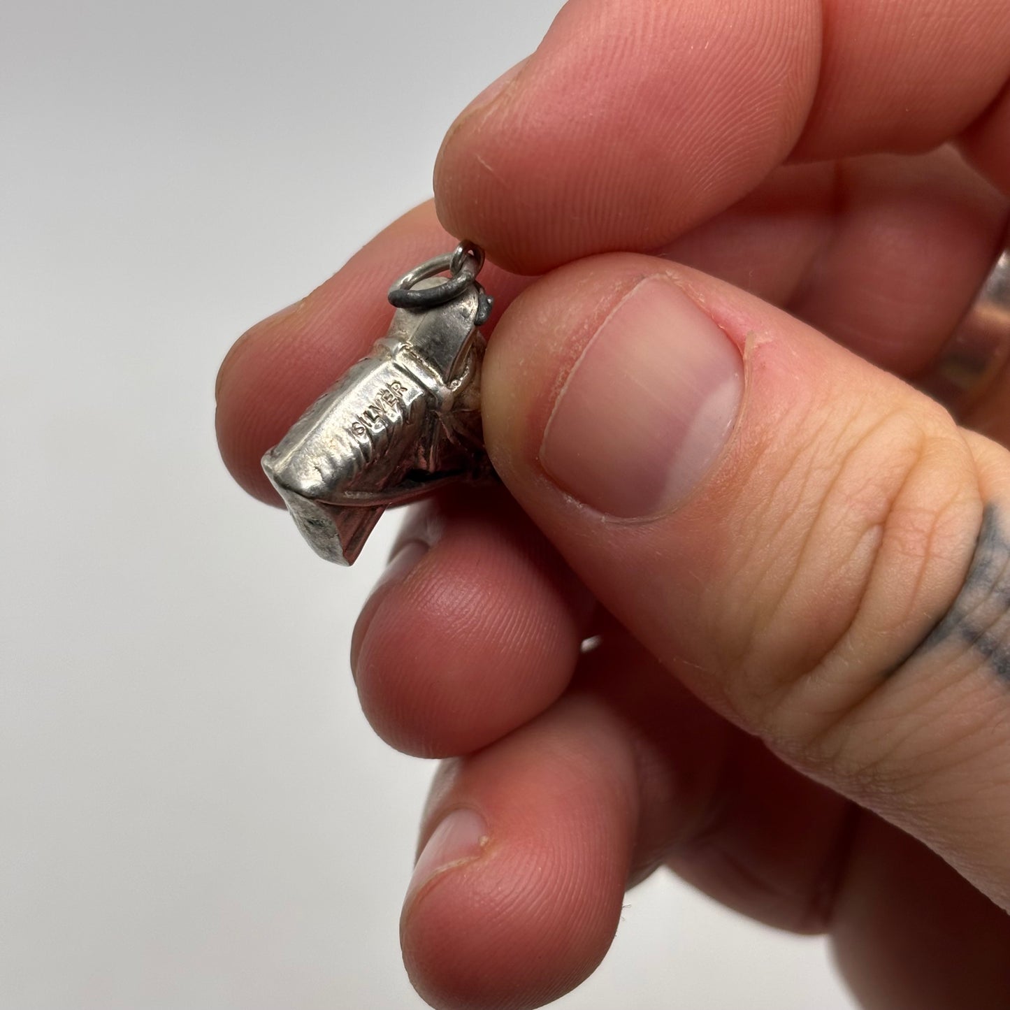 Silver Horse Head Pendant