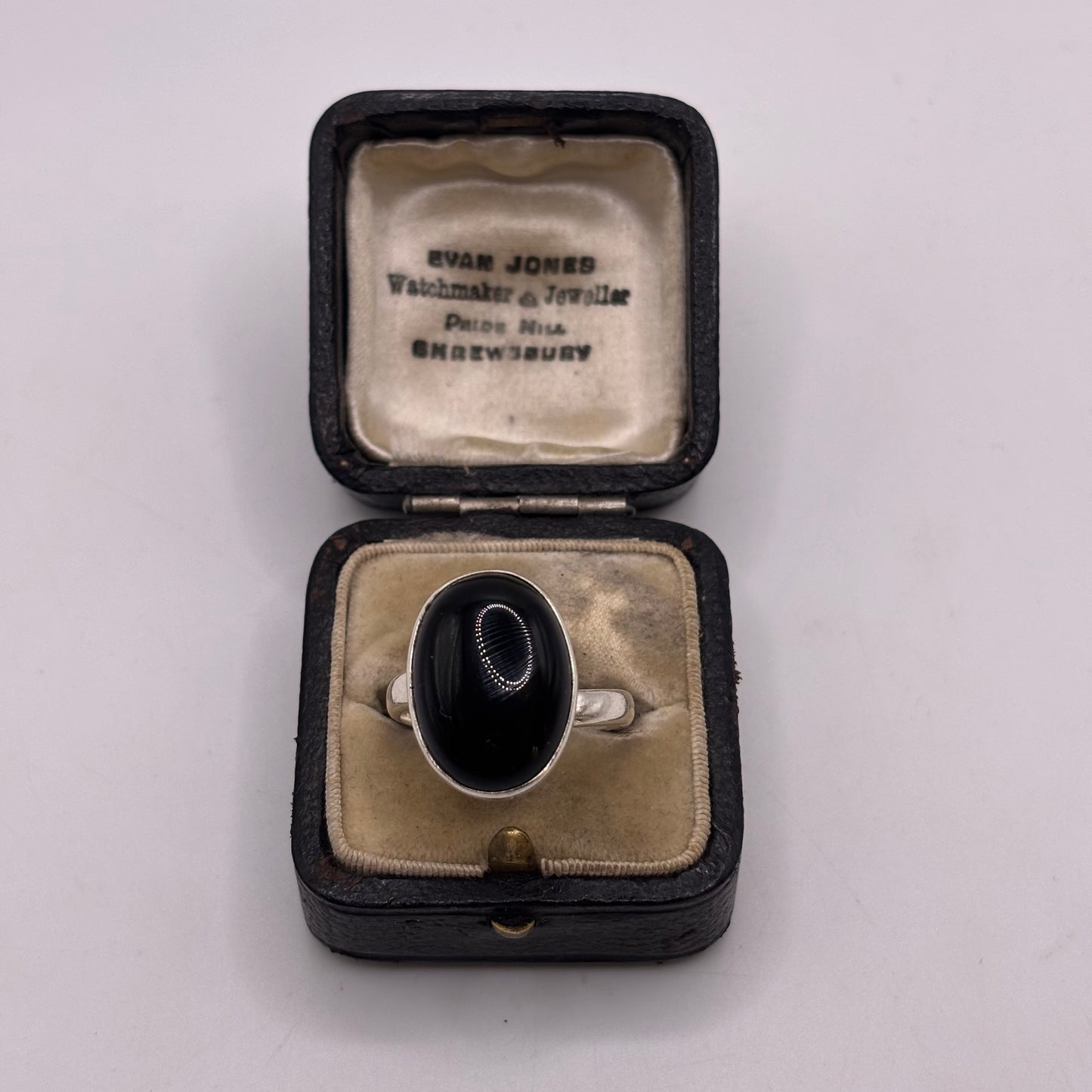 Silver Onyx Ring (R)