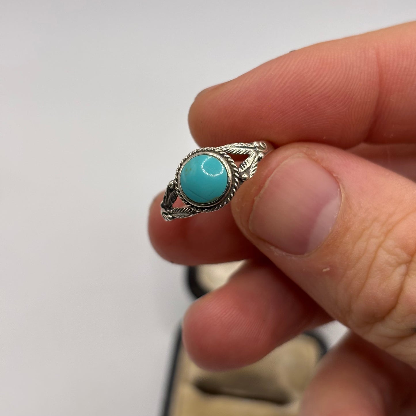 Silver Turquoise Ring